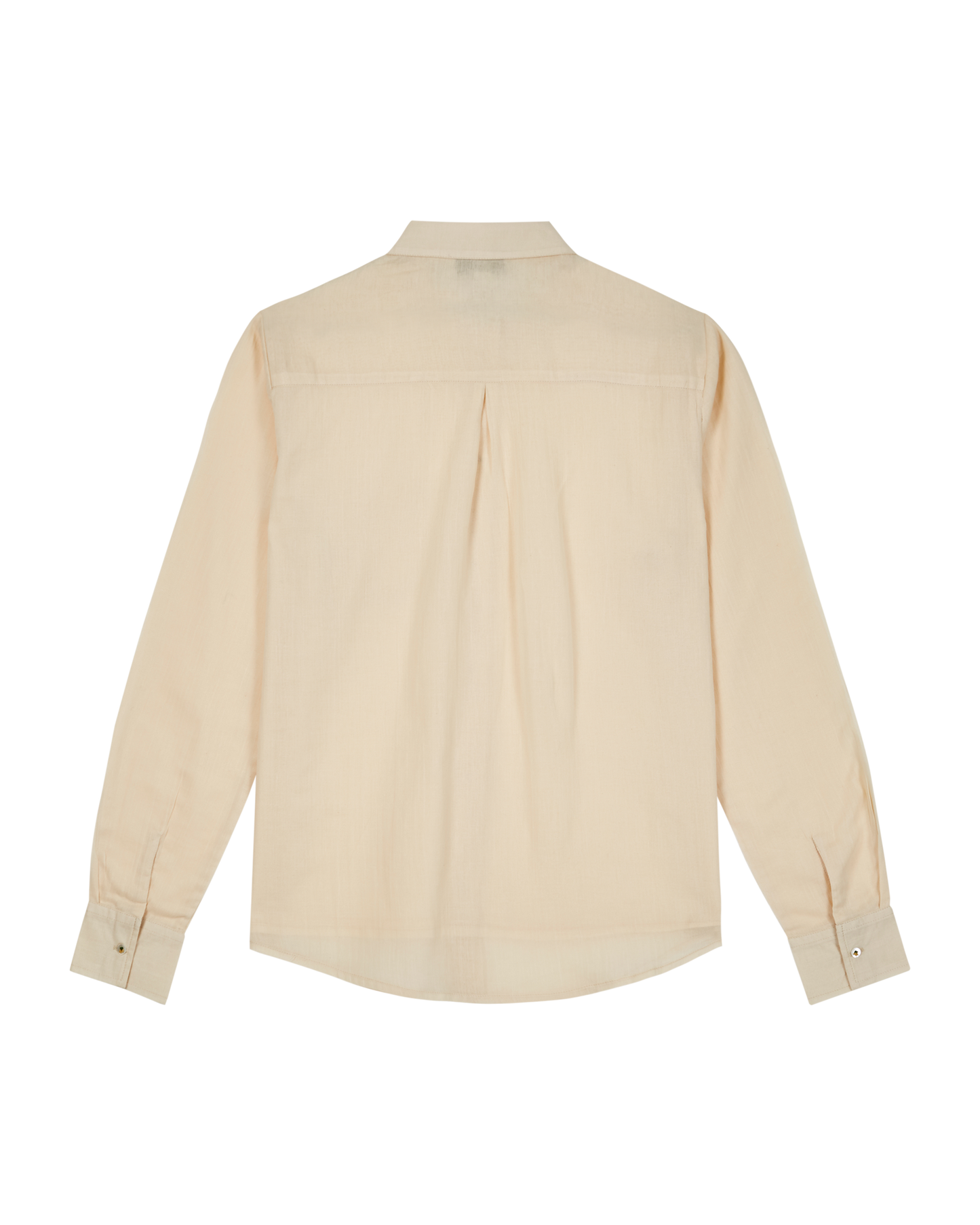 Chemise voile de coton écru