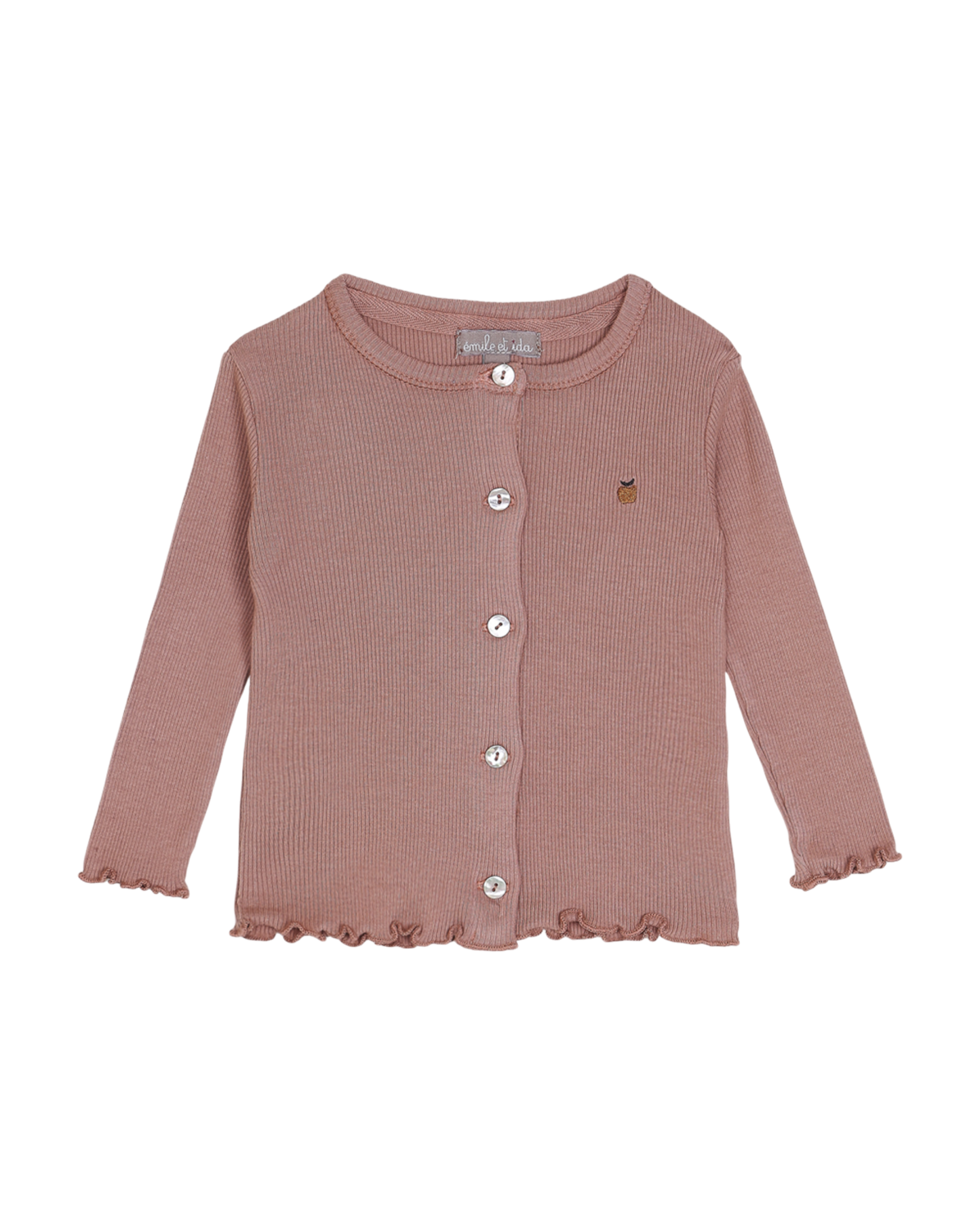 Cardigan coton bio terre