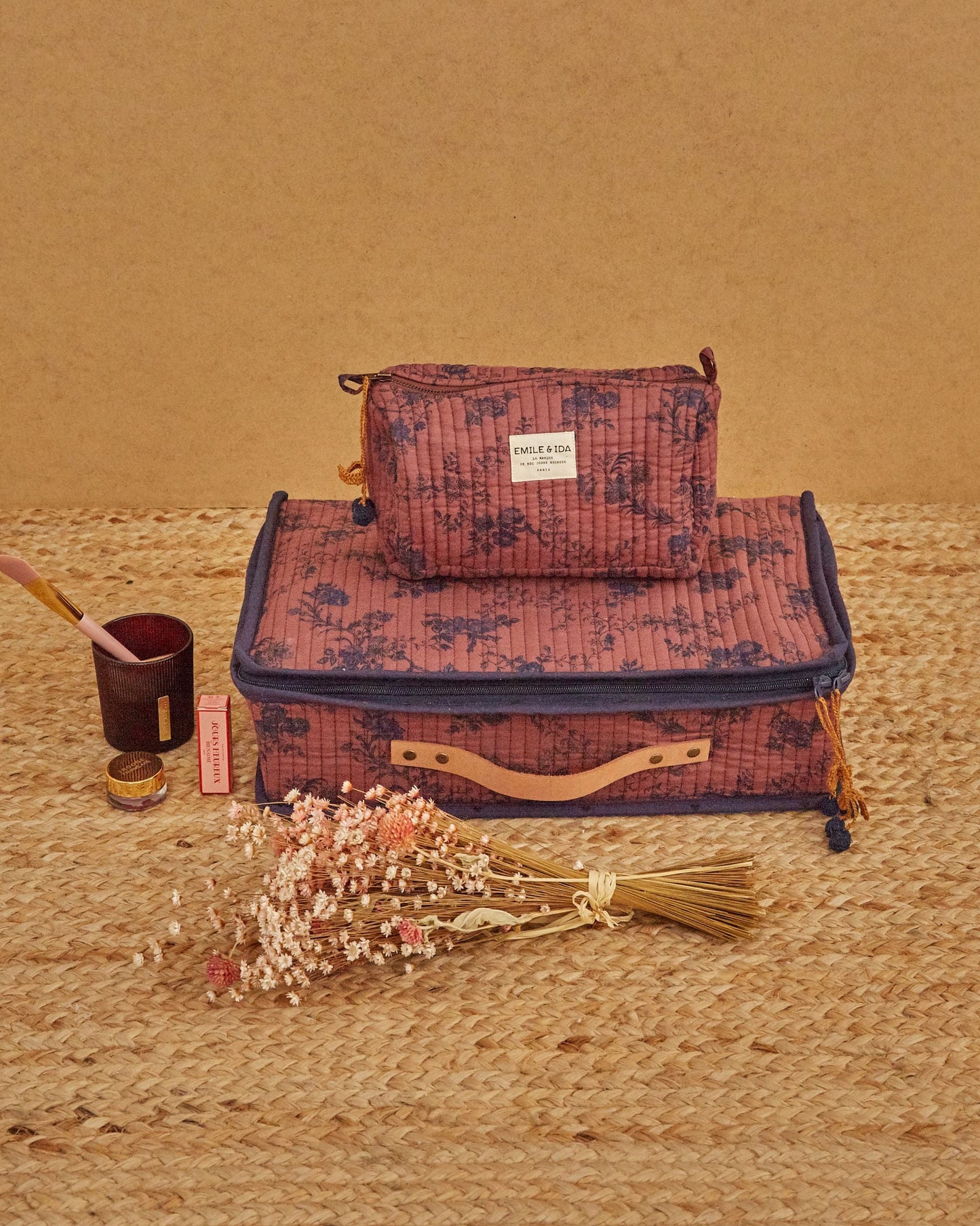 Valise - Matelassé orchid violine