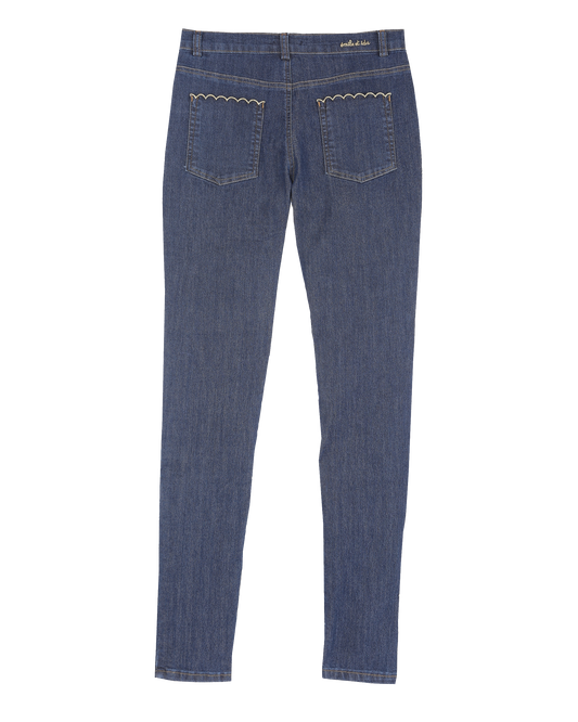 Pantalon slim stretch denim