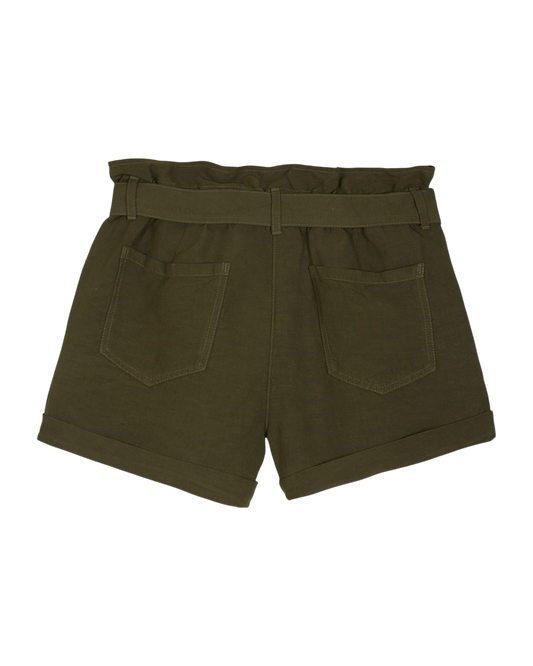 Short lin viscose kaki