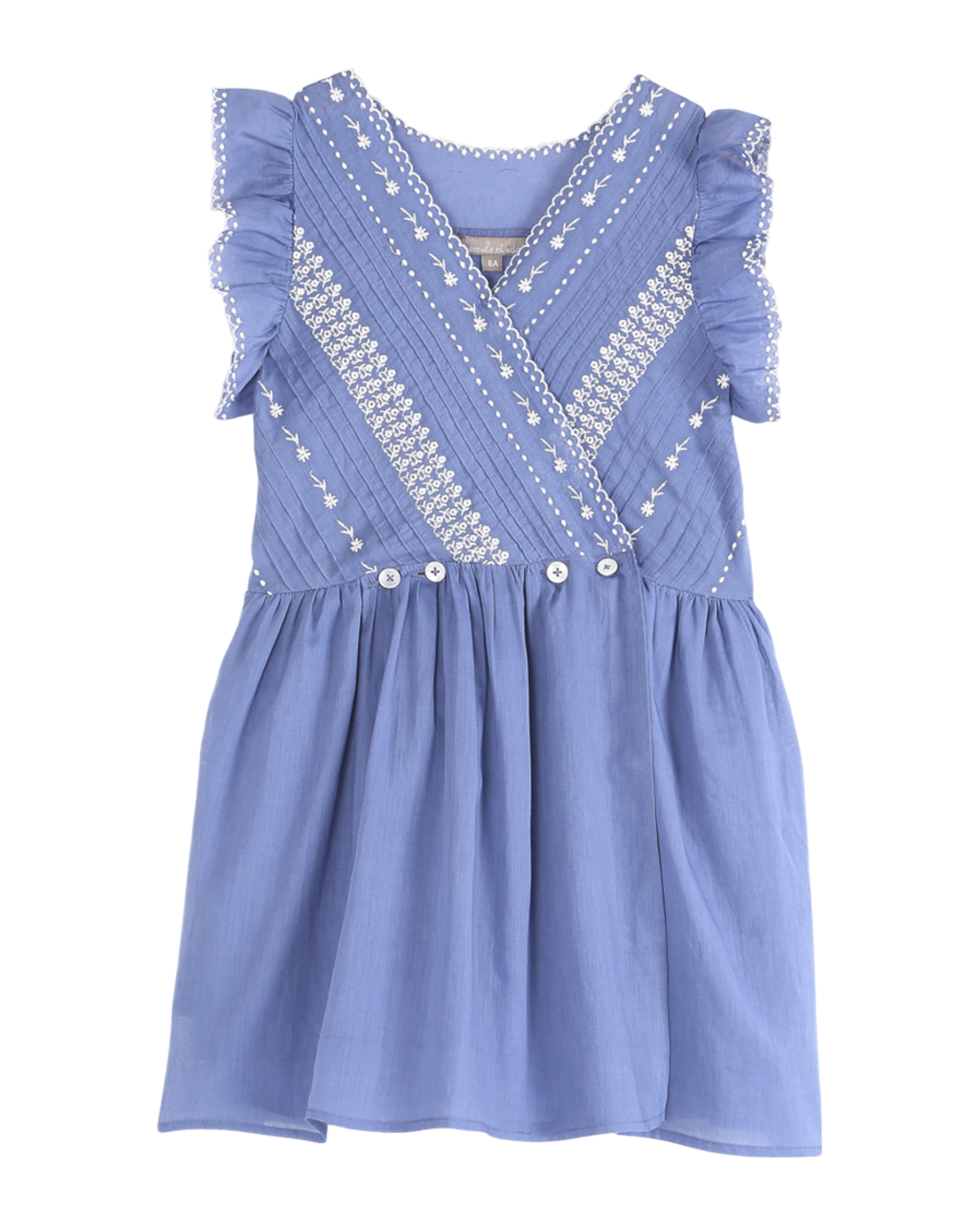 Robe vintage bleu