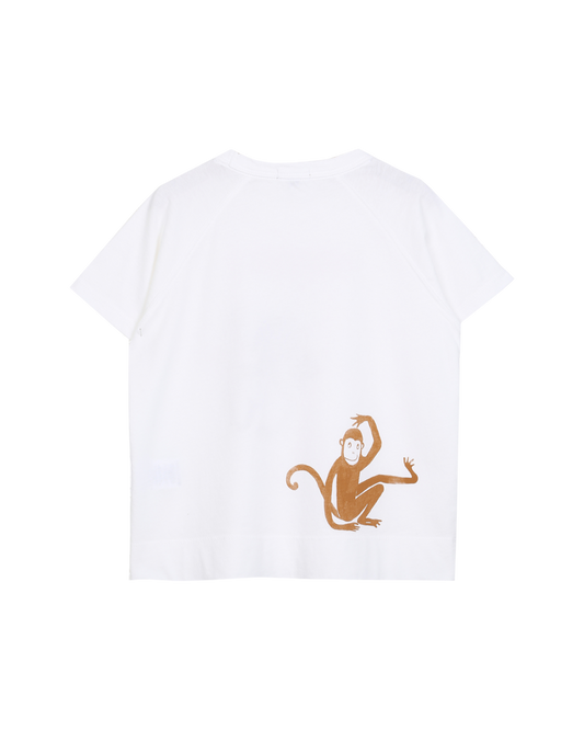 T-shirt singeries écru