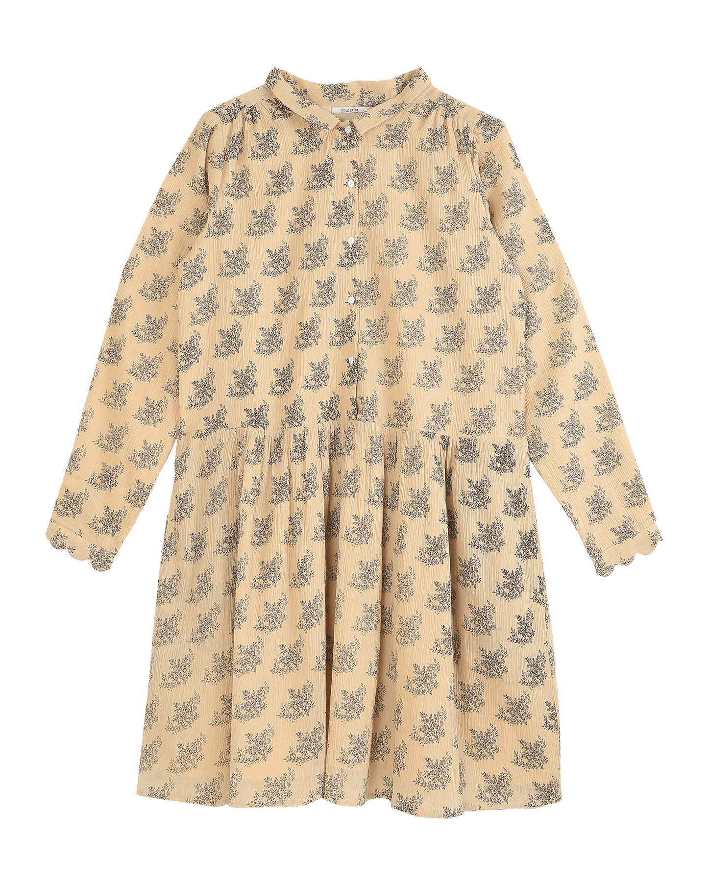 Robe fleurie crépon jaipur