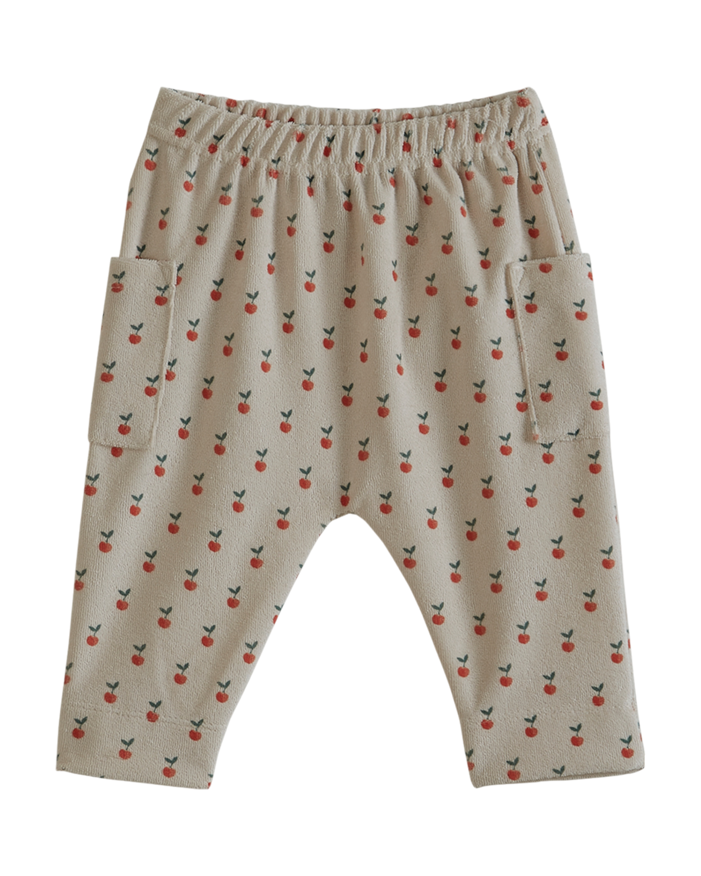 Pantalon éponge pomme blanc