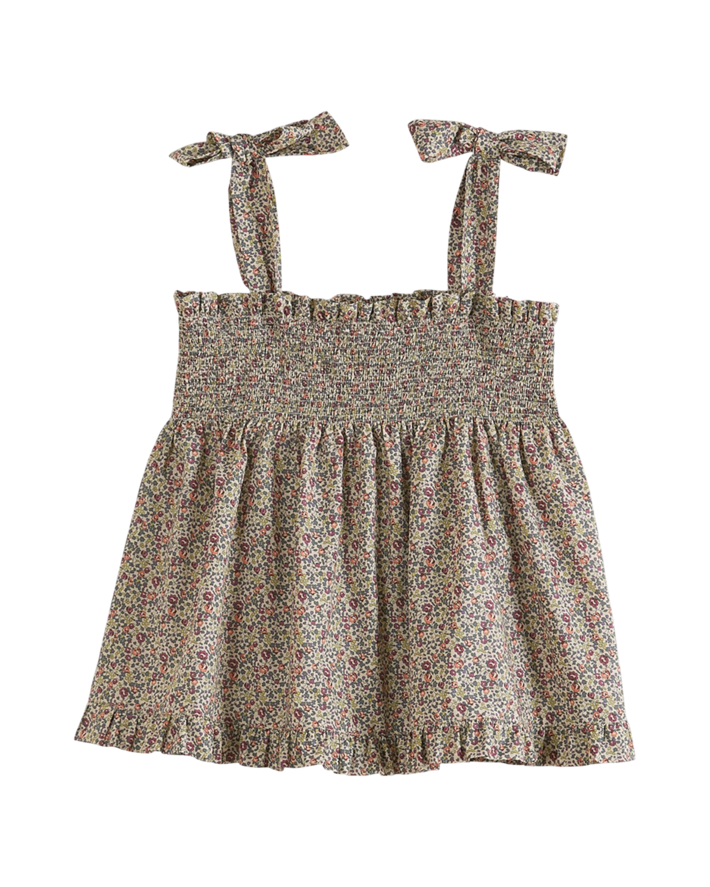 Top à bretelles Liberty Eloïse multicolore