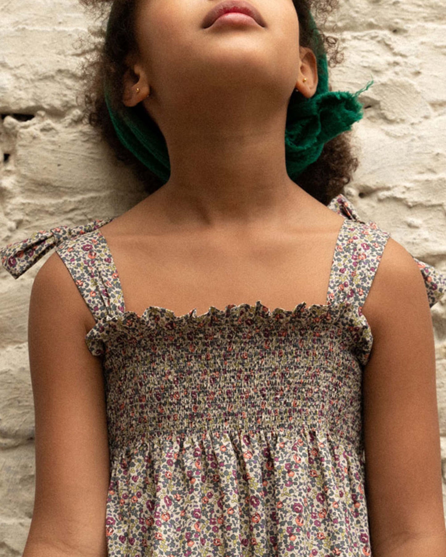 Top à bretelles Liberty Eloïse multicolore