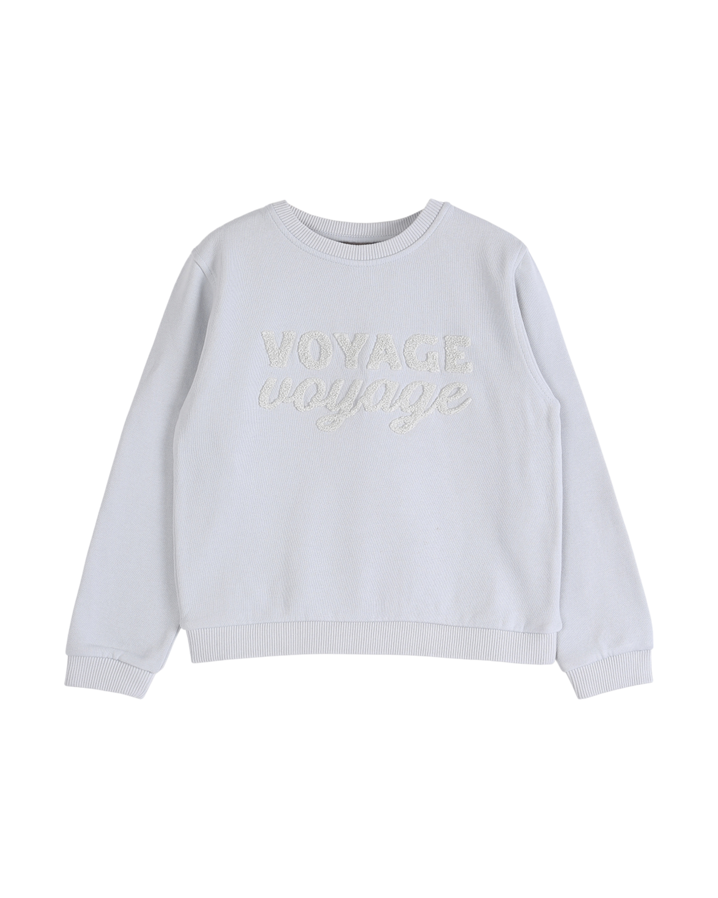 Sweat coton bio voyage écume