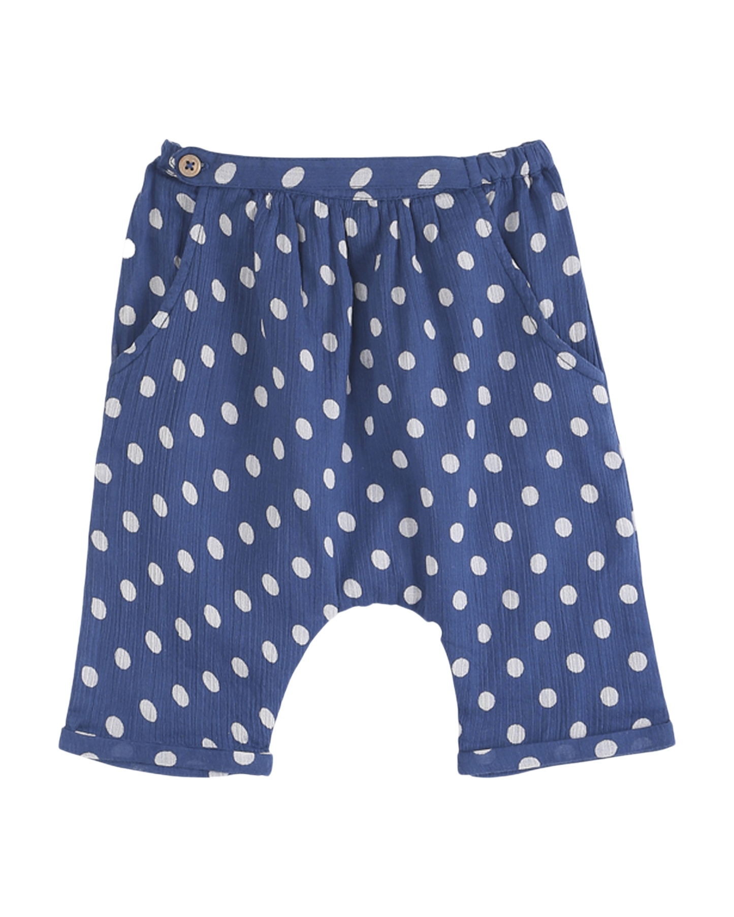 Sarouel à pois bleu