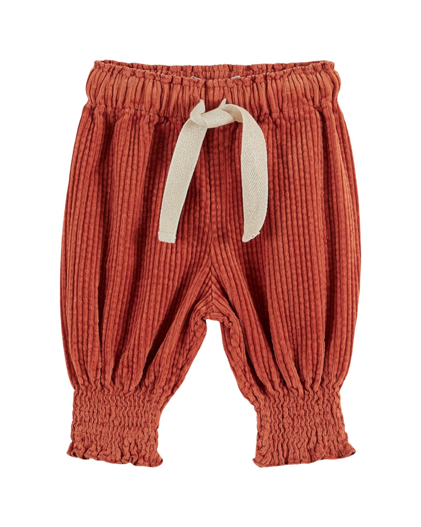 Pantalon sarouel velours goyave