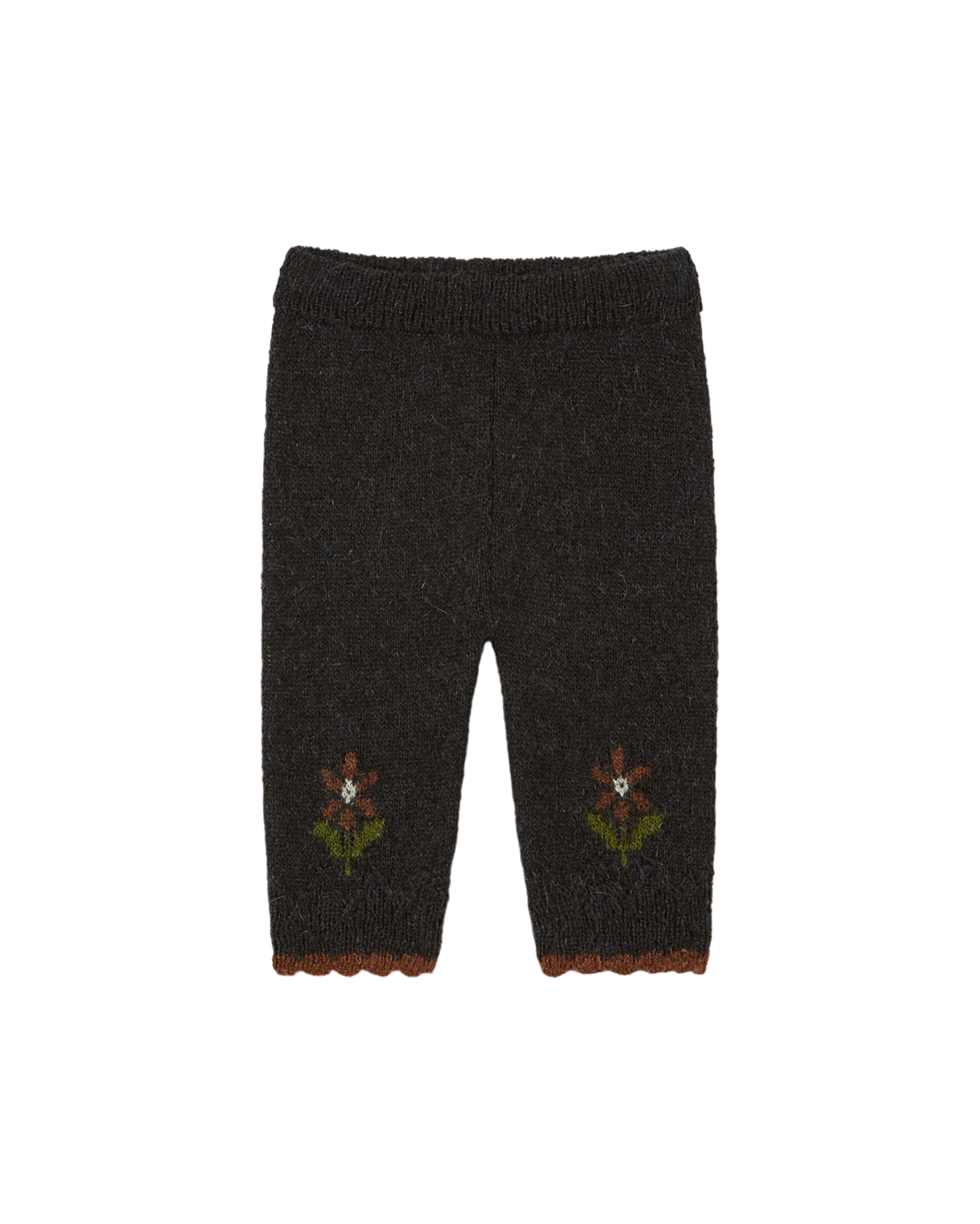 Legging en laine bitume