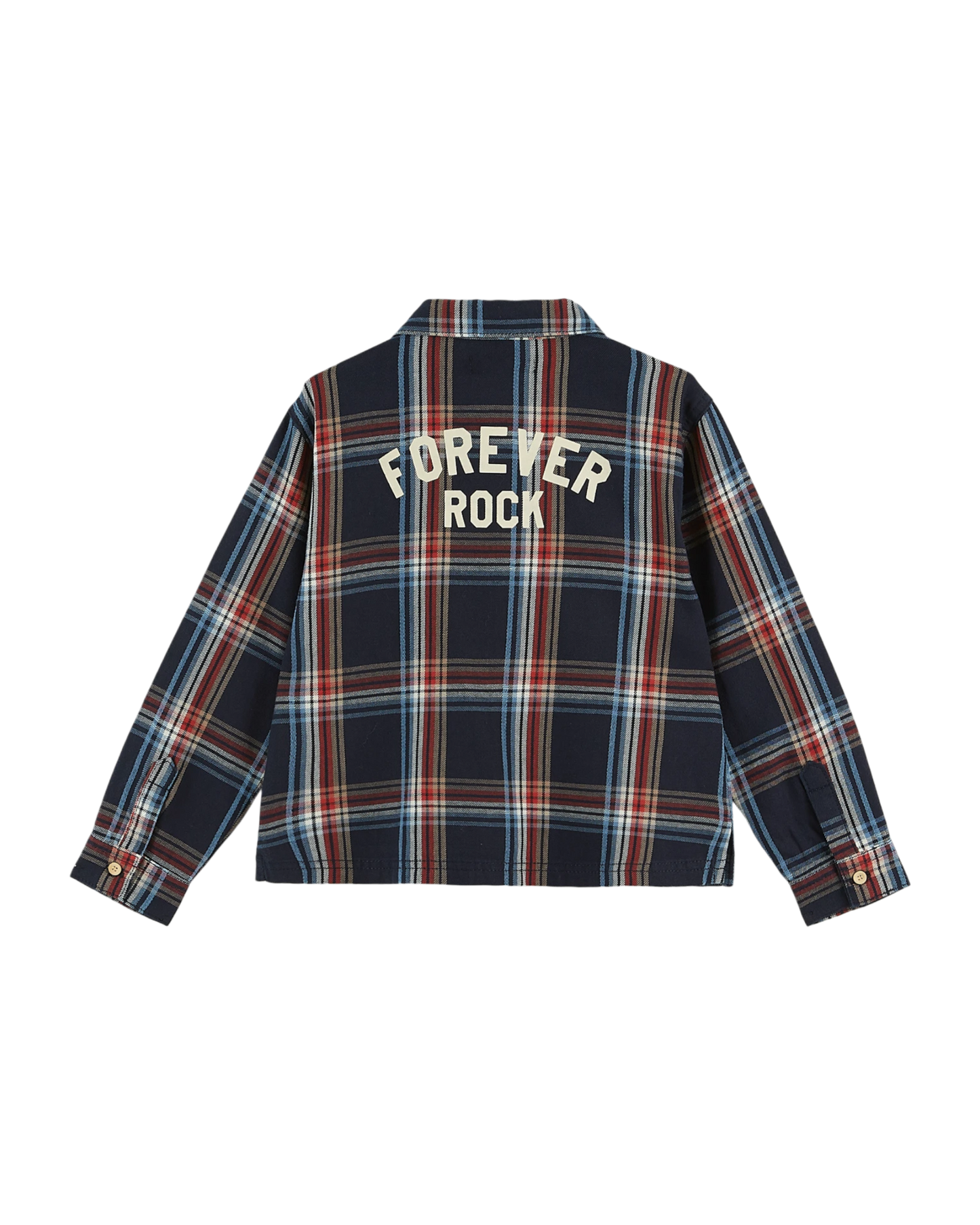 Chemise carreaux denim