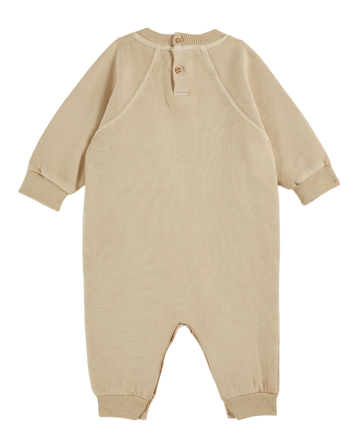 Combinaison coton et teinture bio beige