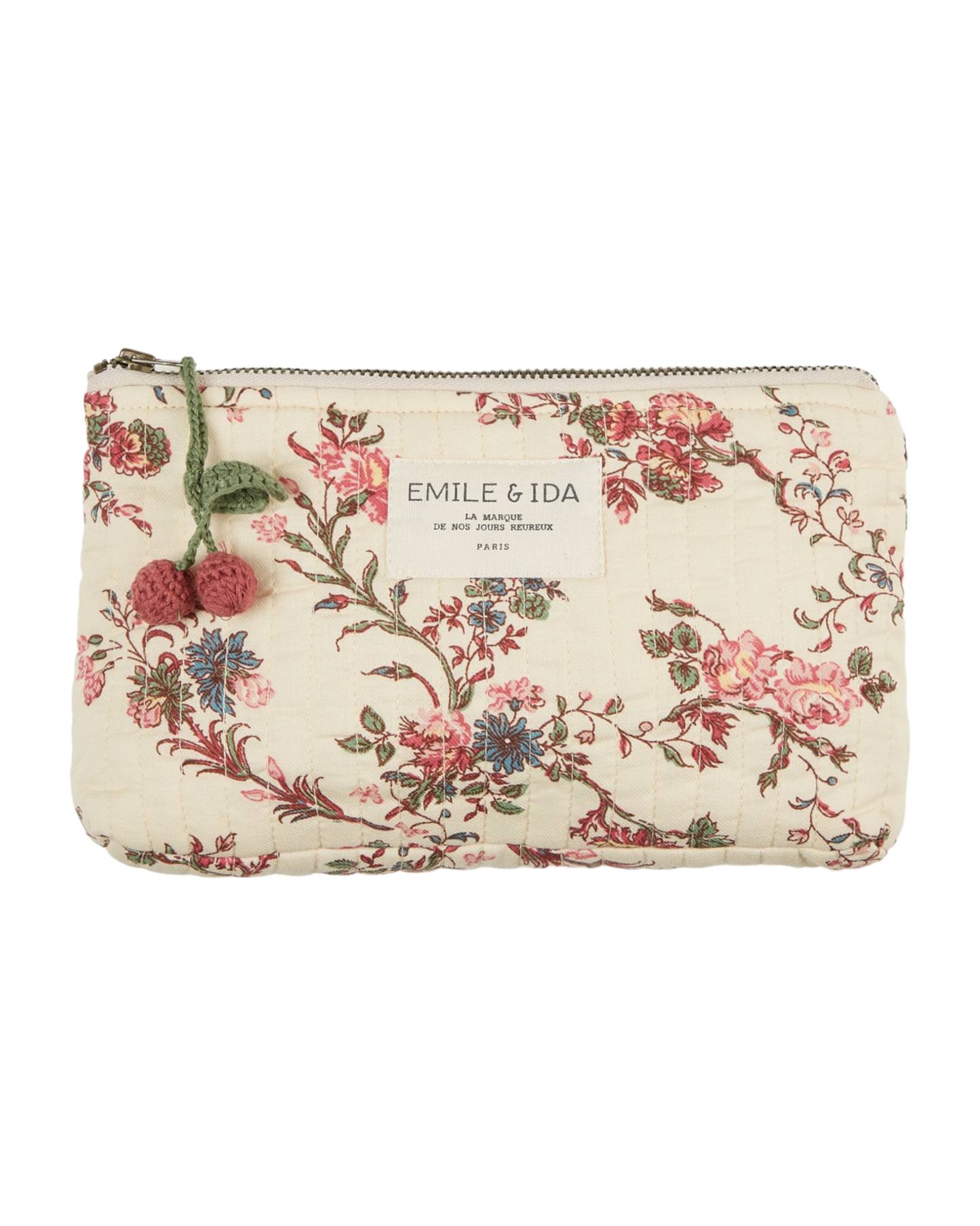 Petite trousse orchid écru