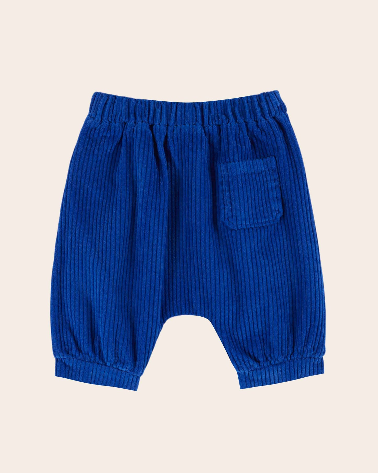 Sarouel - Velours cotelé bleu royal