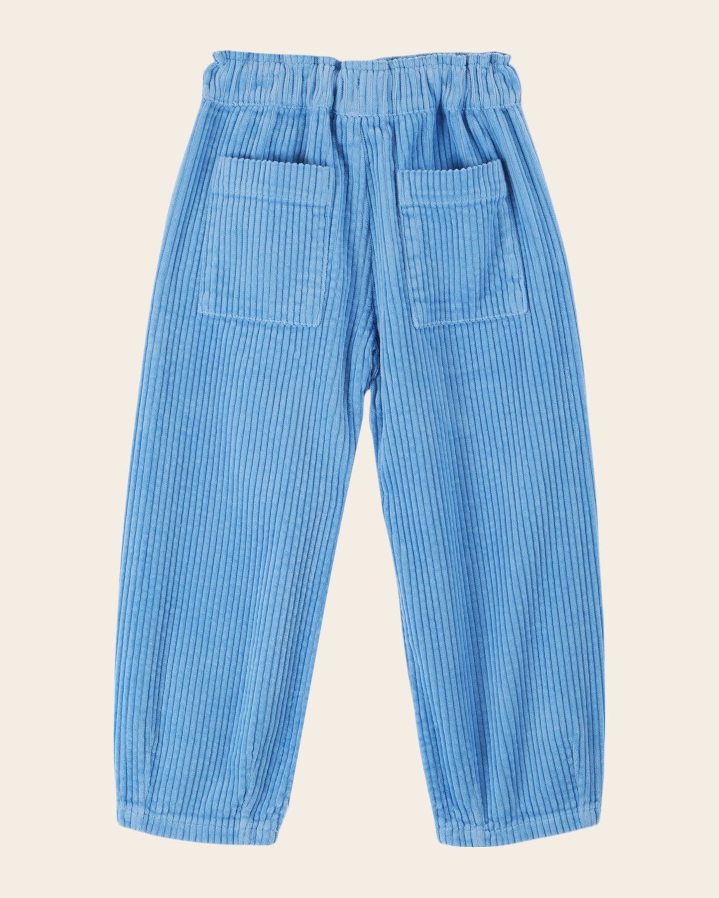 Pantalon - Sarouel Velours cotelé bleu