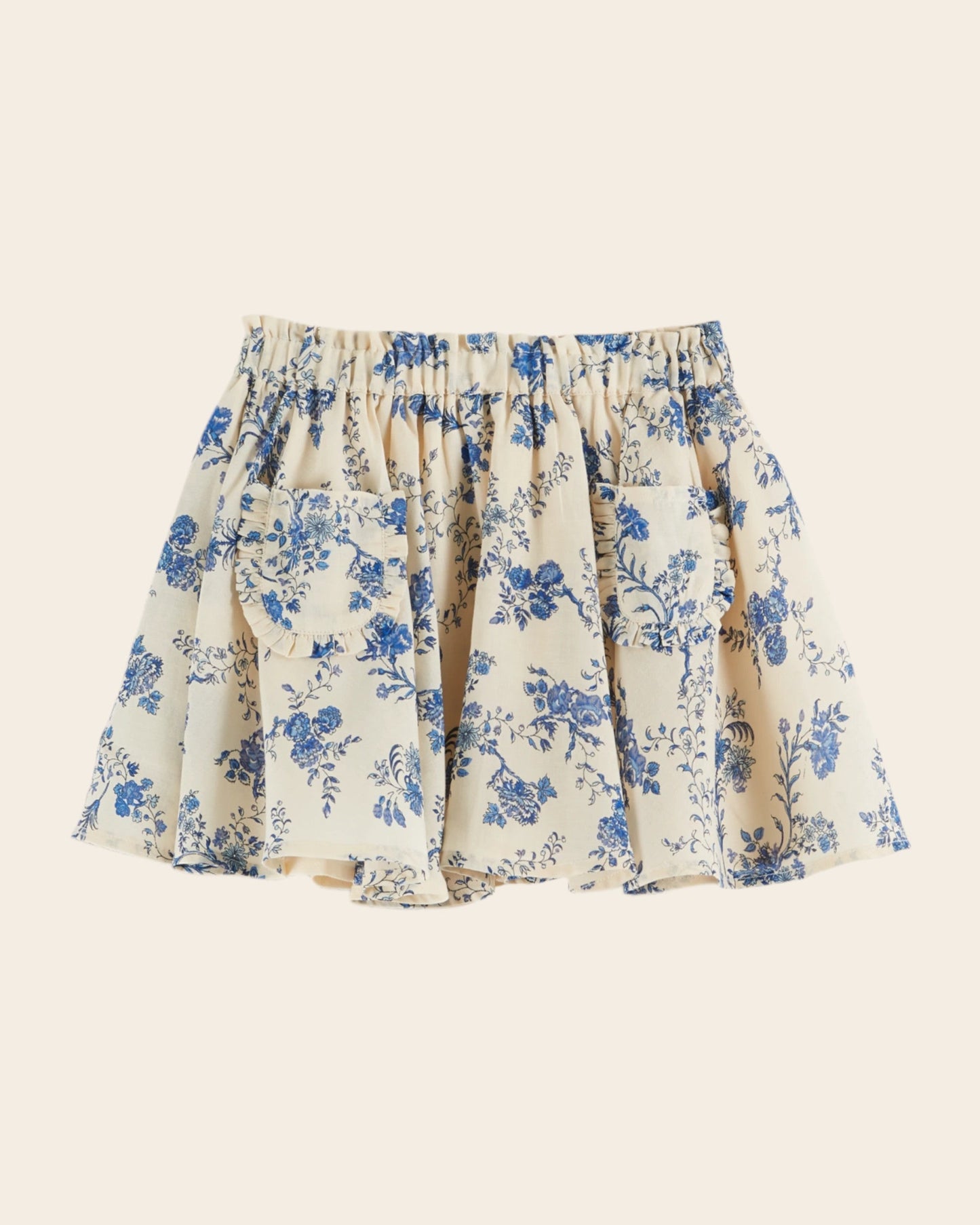 Jupe - Froncé orchid bleu
