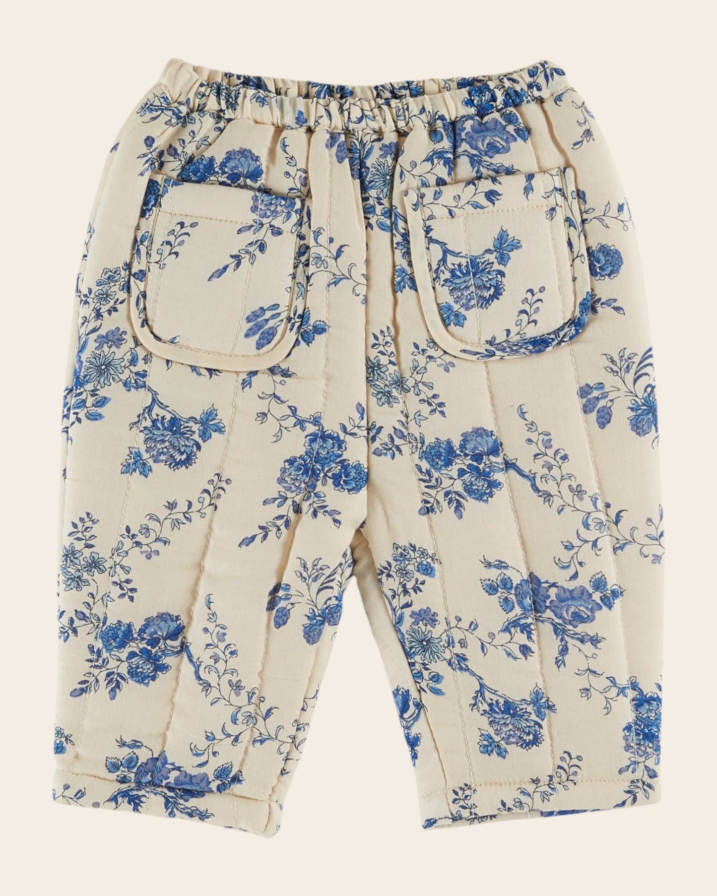 Pantalon - Matelassé orchid bleu