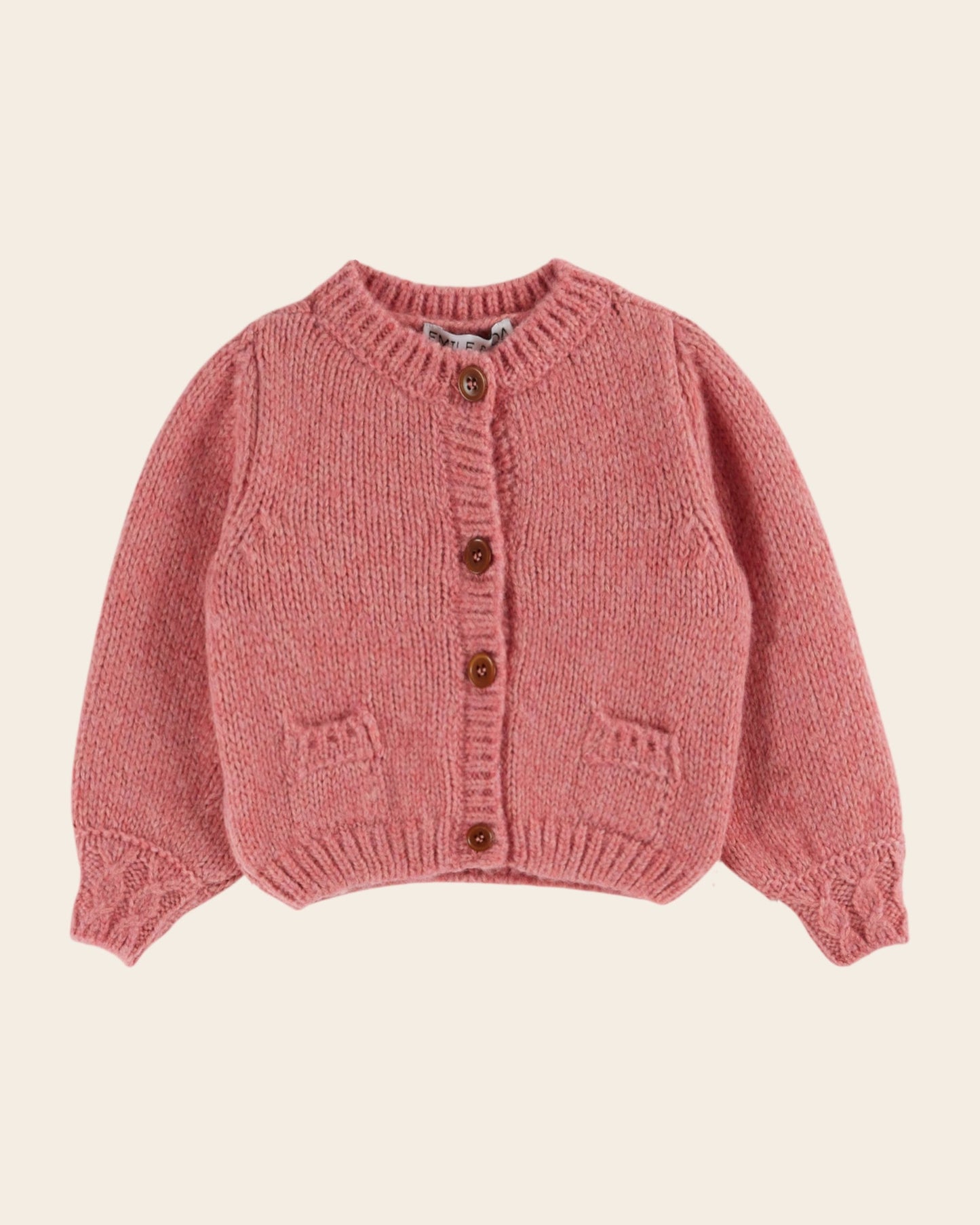 Cardigan - Ultra doux rose