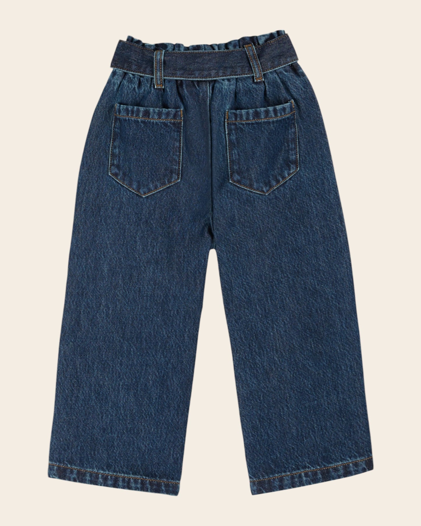 Jean - Large ceinturé denim