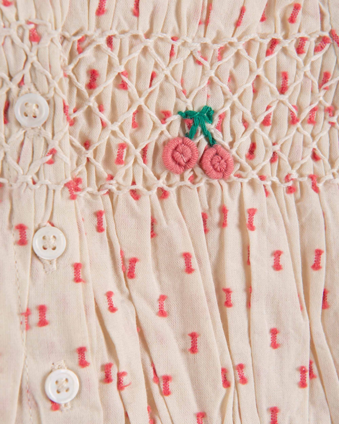 Barboteuse et chapeau en coton rose