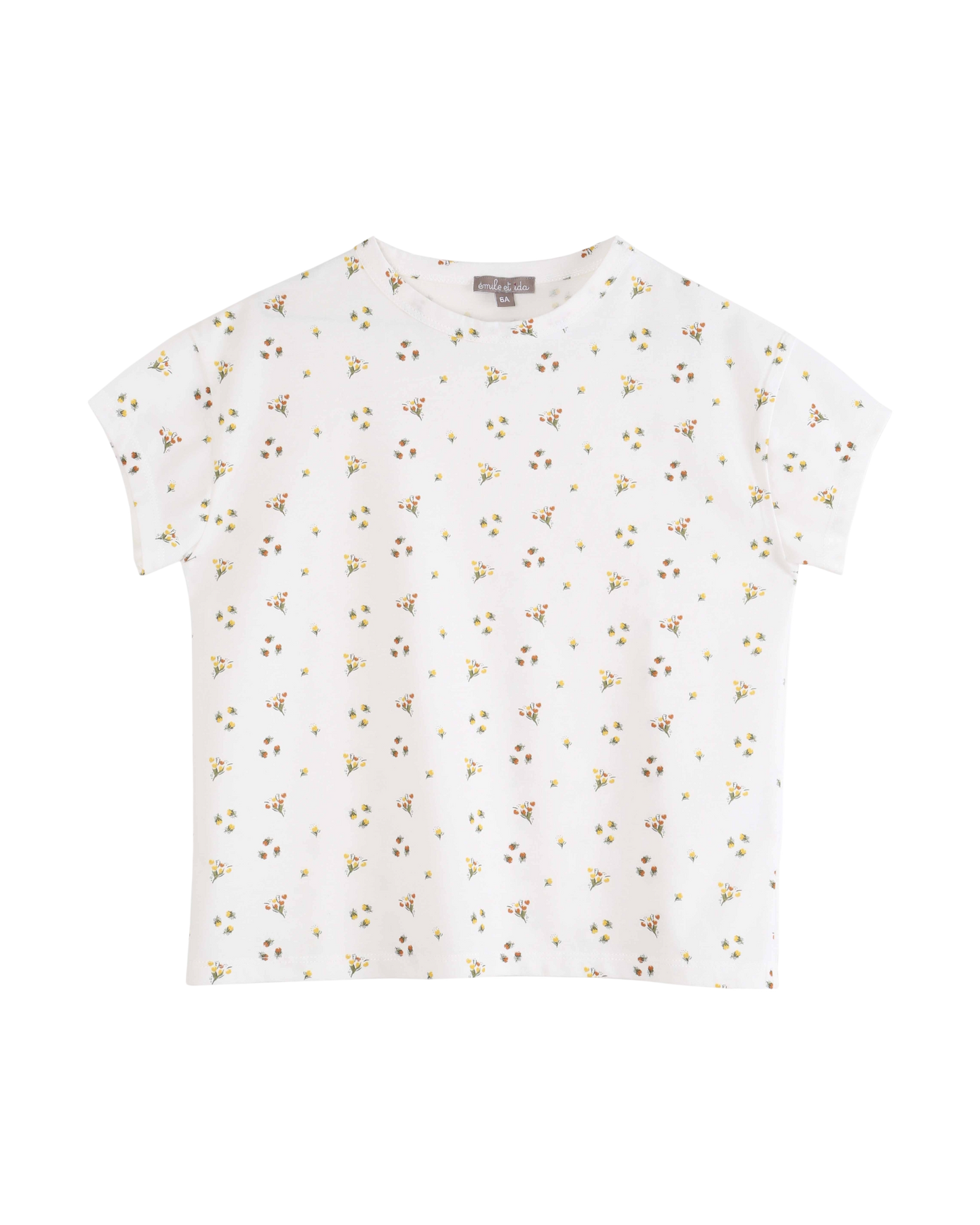 Tee shirt imprimé fleuri