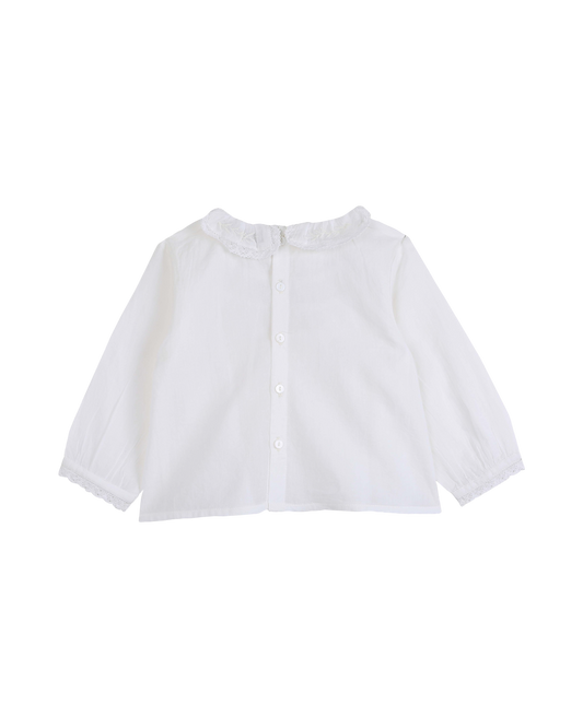 Blouse vintage écru