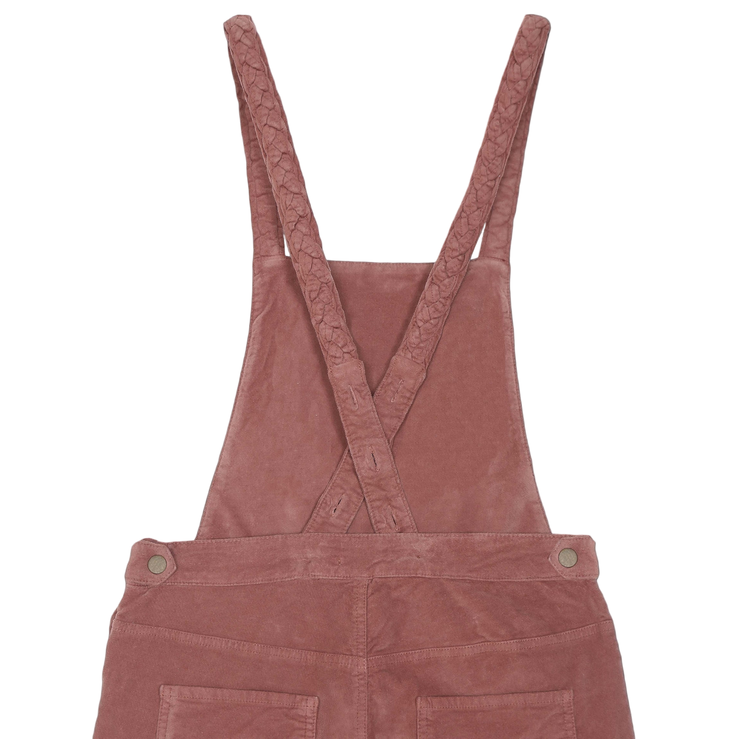 Salopette tresses velours raisin