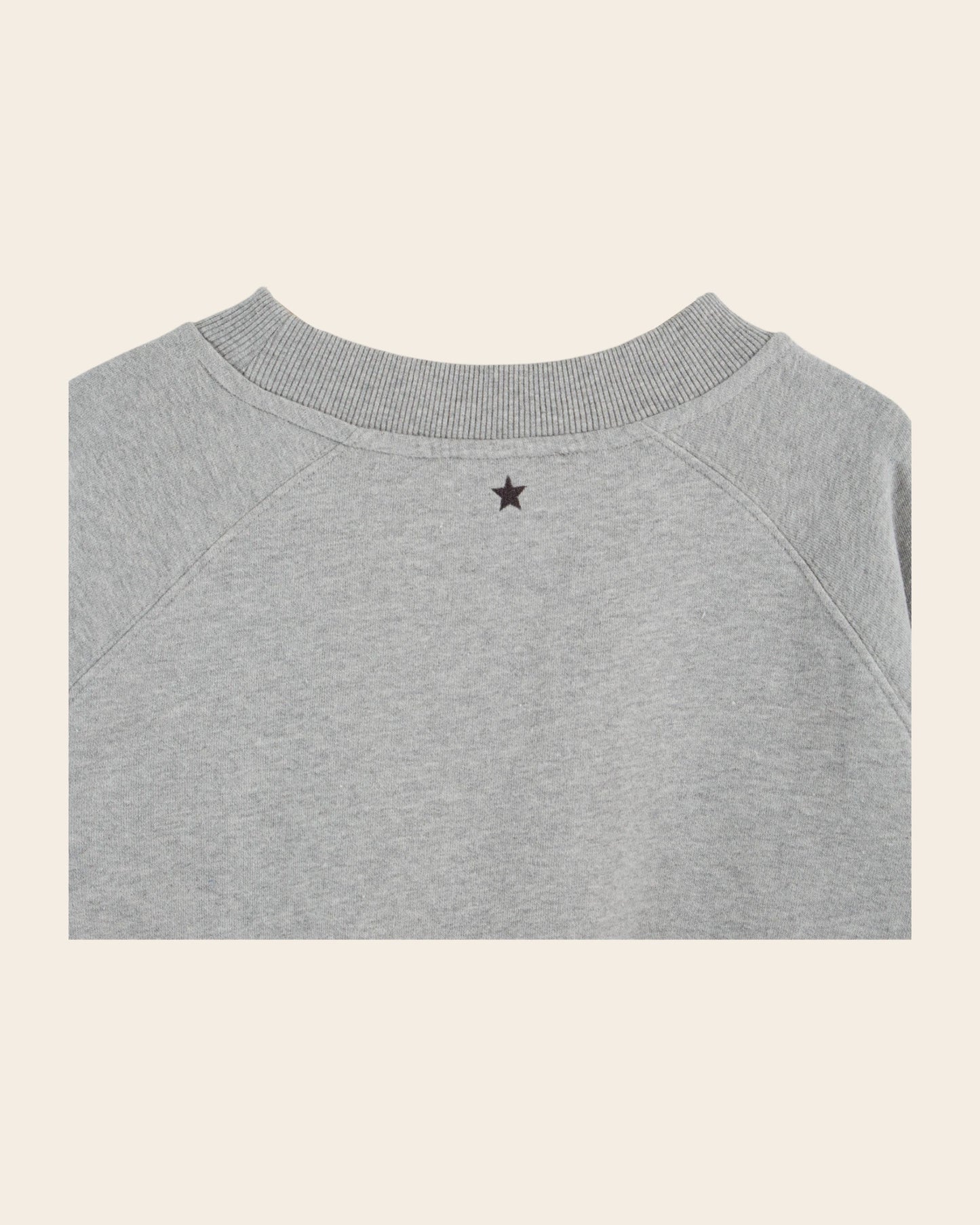 Sweat - Logo coton bio gris