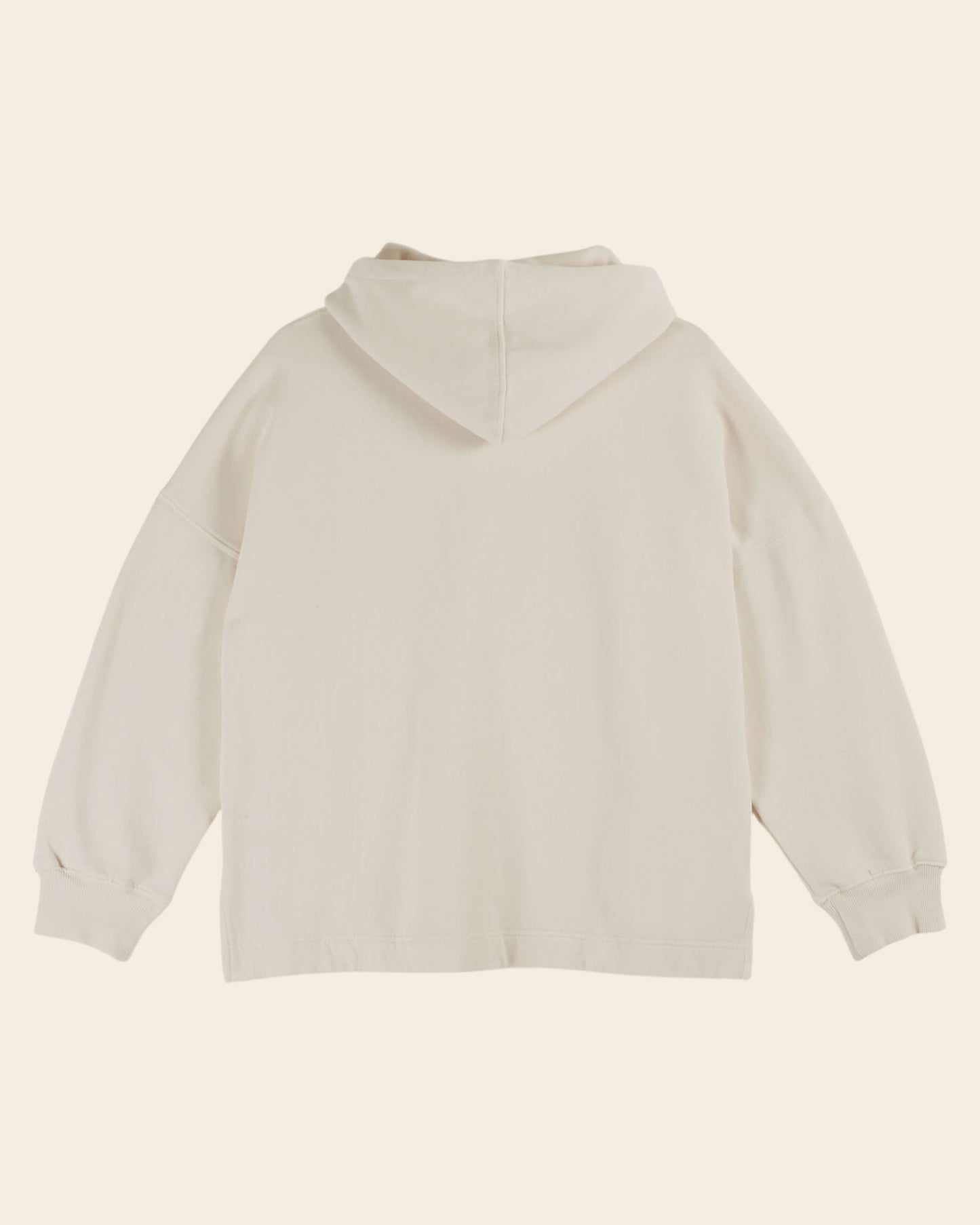 Sweat à capuche - Coton bio écru