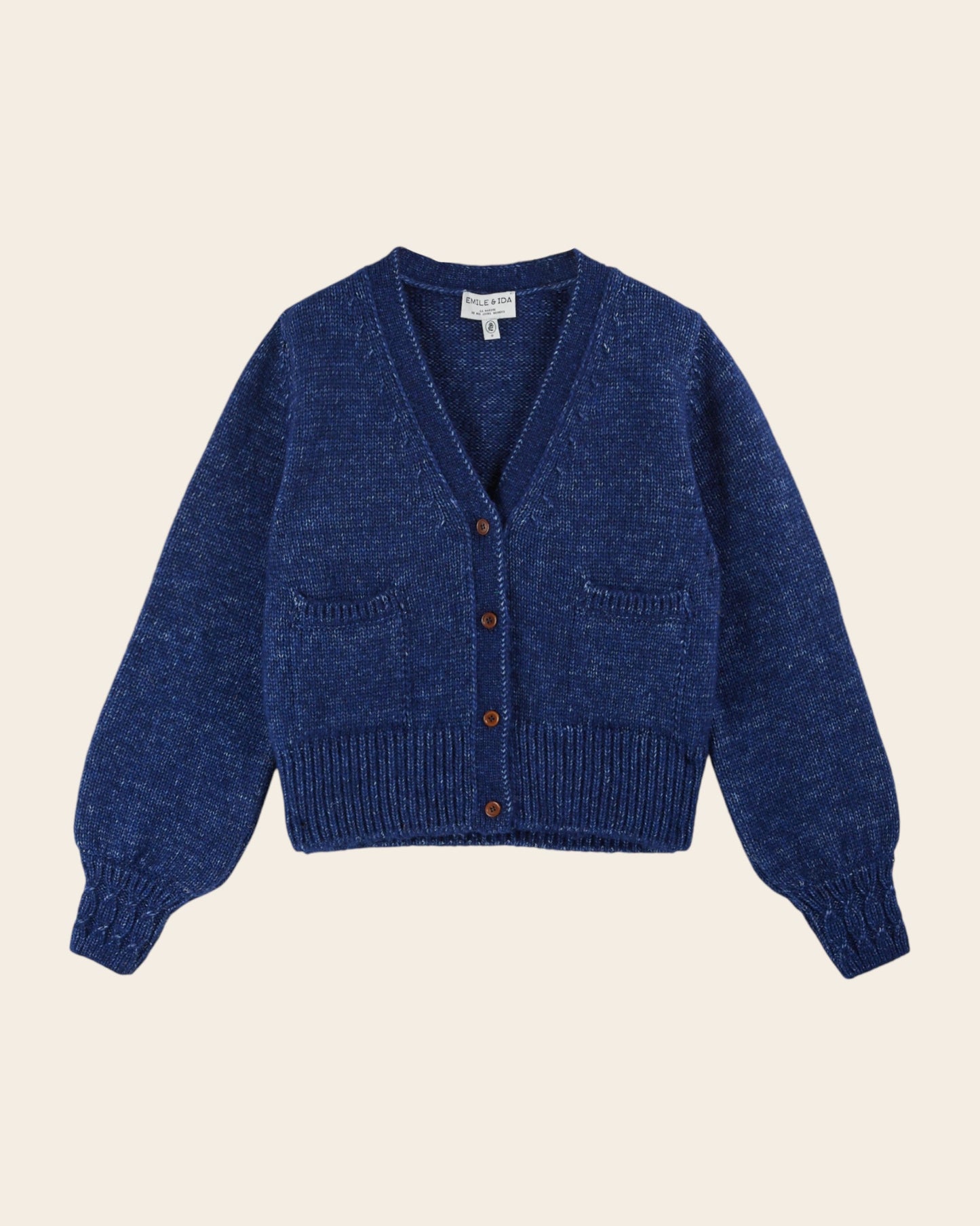 Cardigan - Ultra doux bleu royal