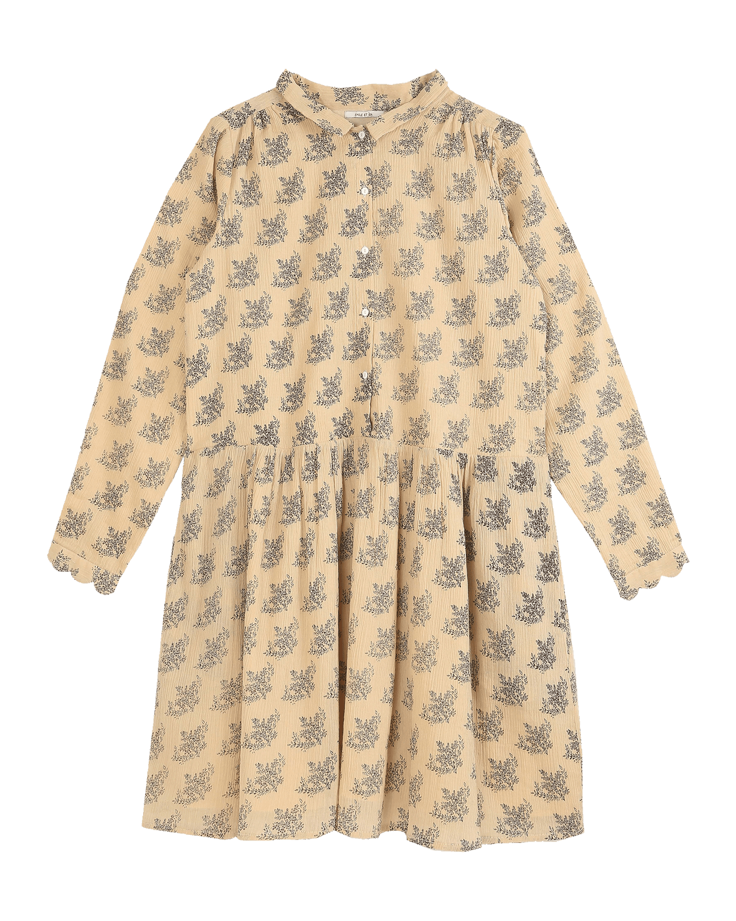 Robe fleurie crépon jaipur