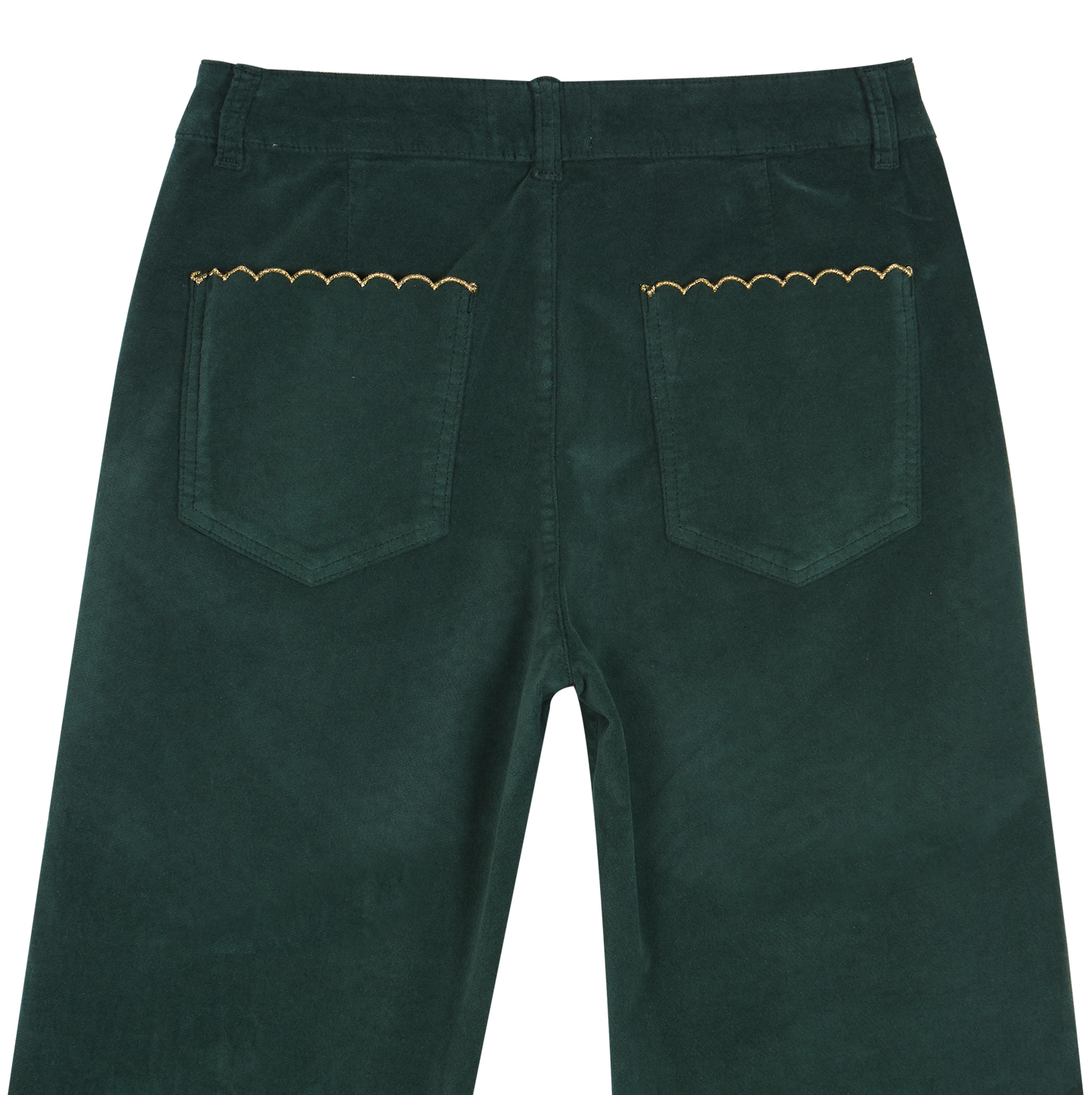Pantalon velours de coton biologique cèdre
