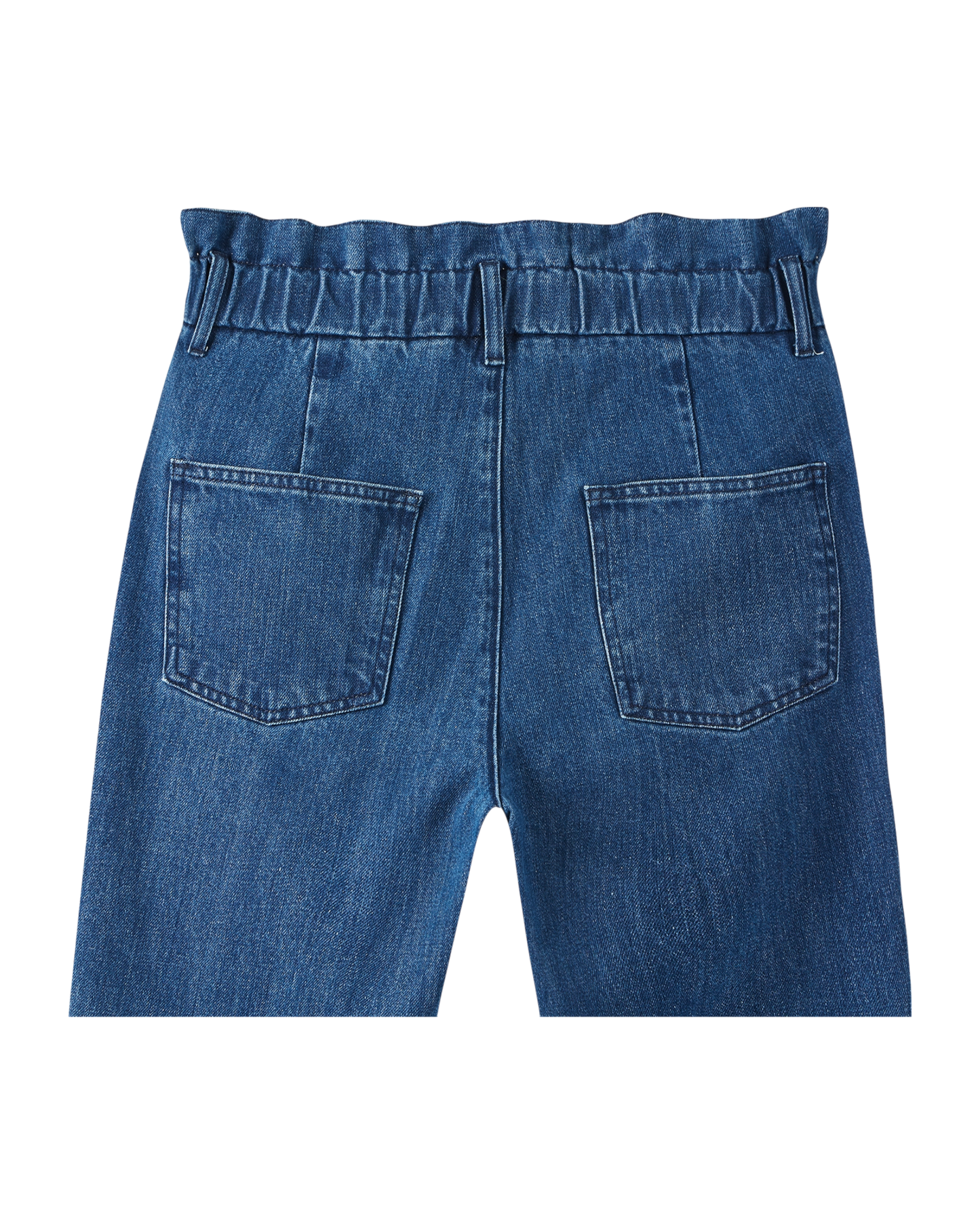 Pantalon denim mom medium bleach