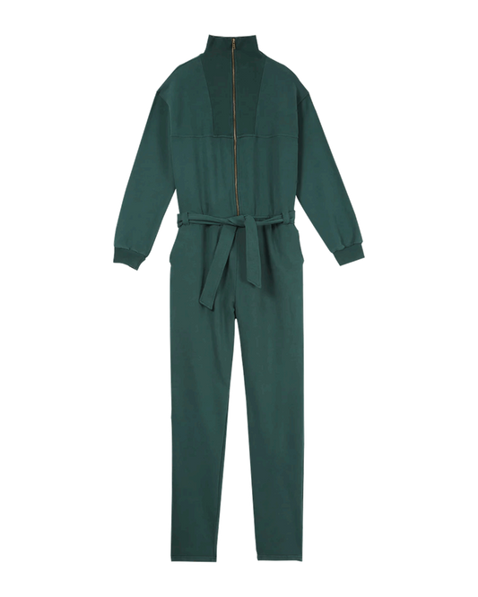 Combinaison coton biologique molletonné cèdre