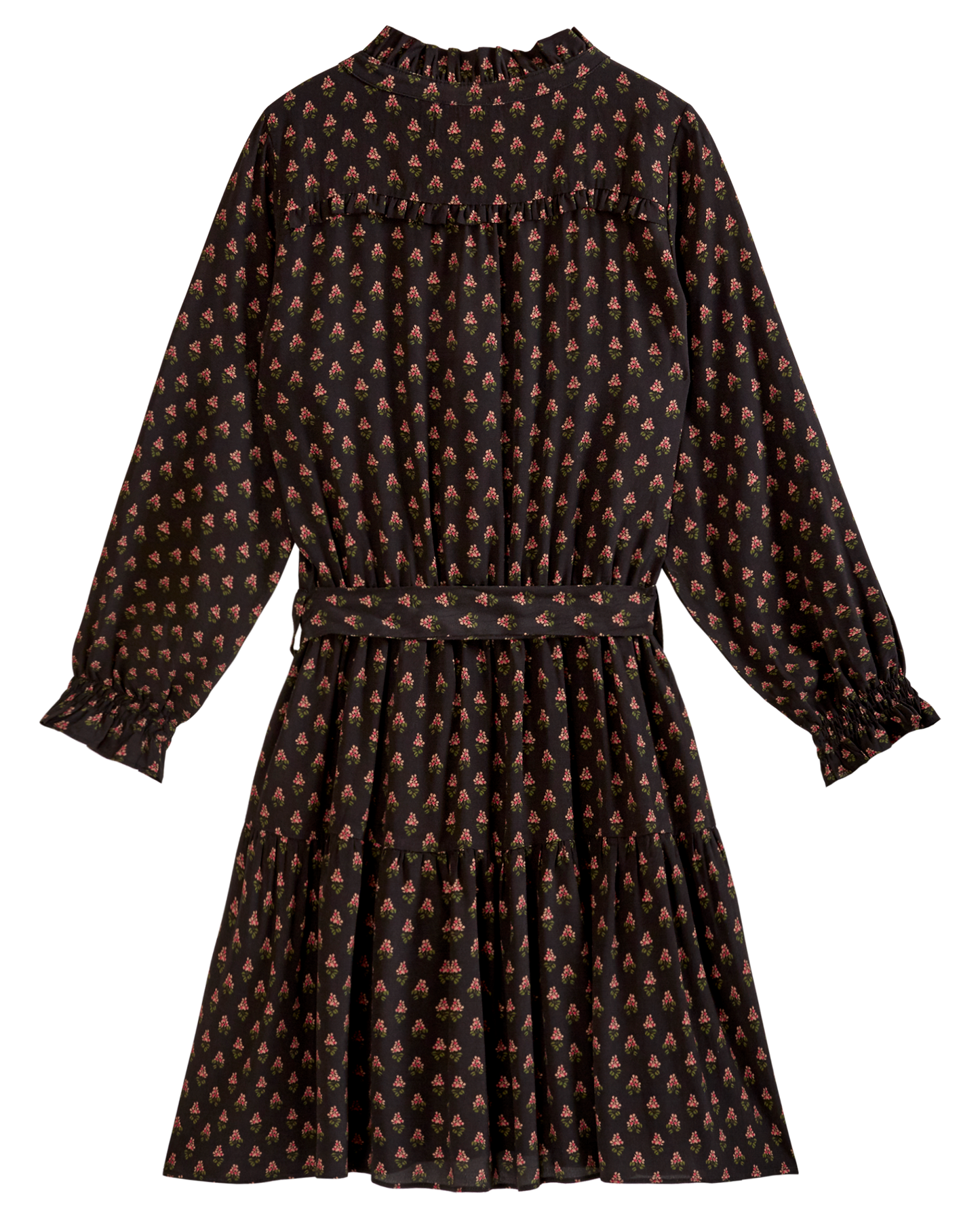 Robe bleu marine et raisin
