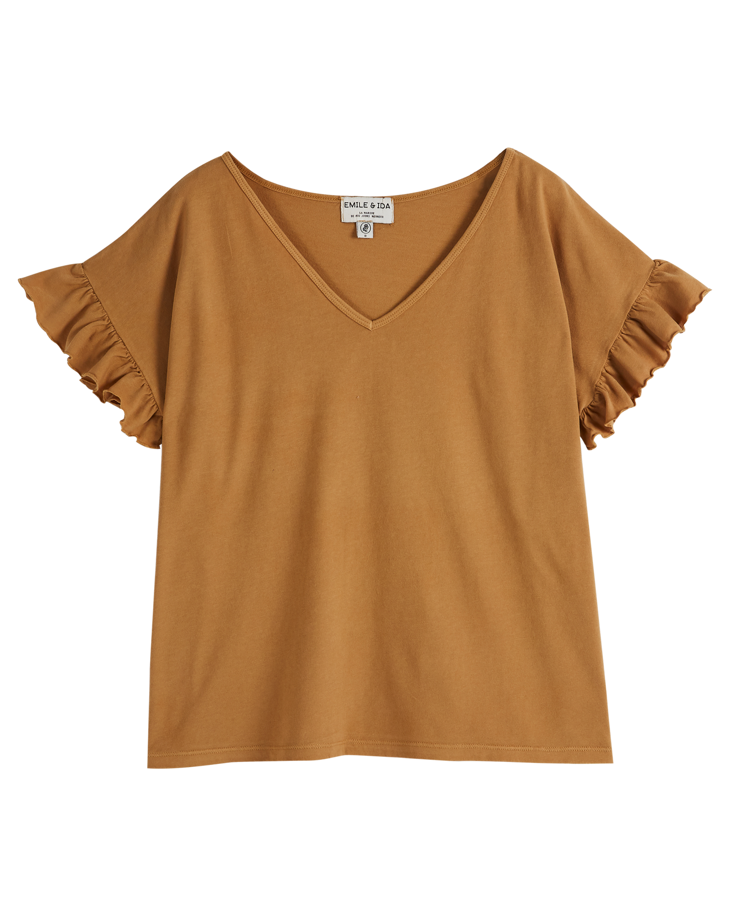 T-shirt coton bio miel