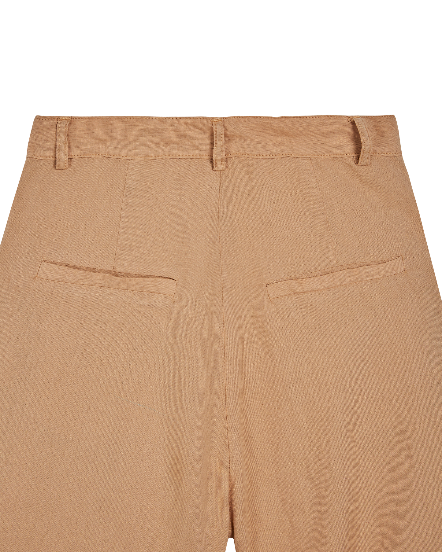 Pantalon palazzo lin et coton beige
