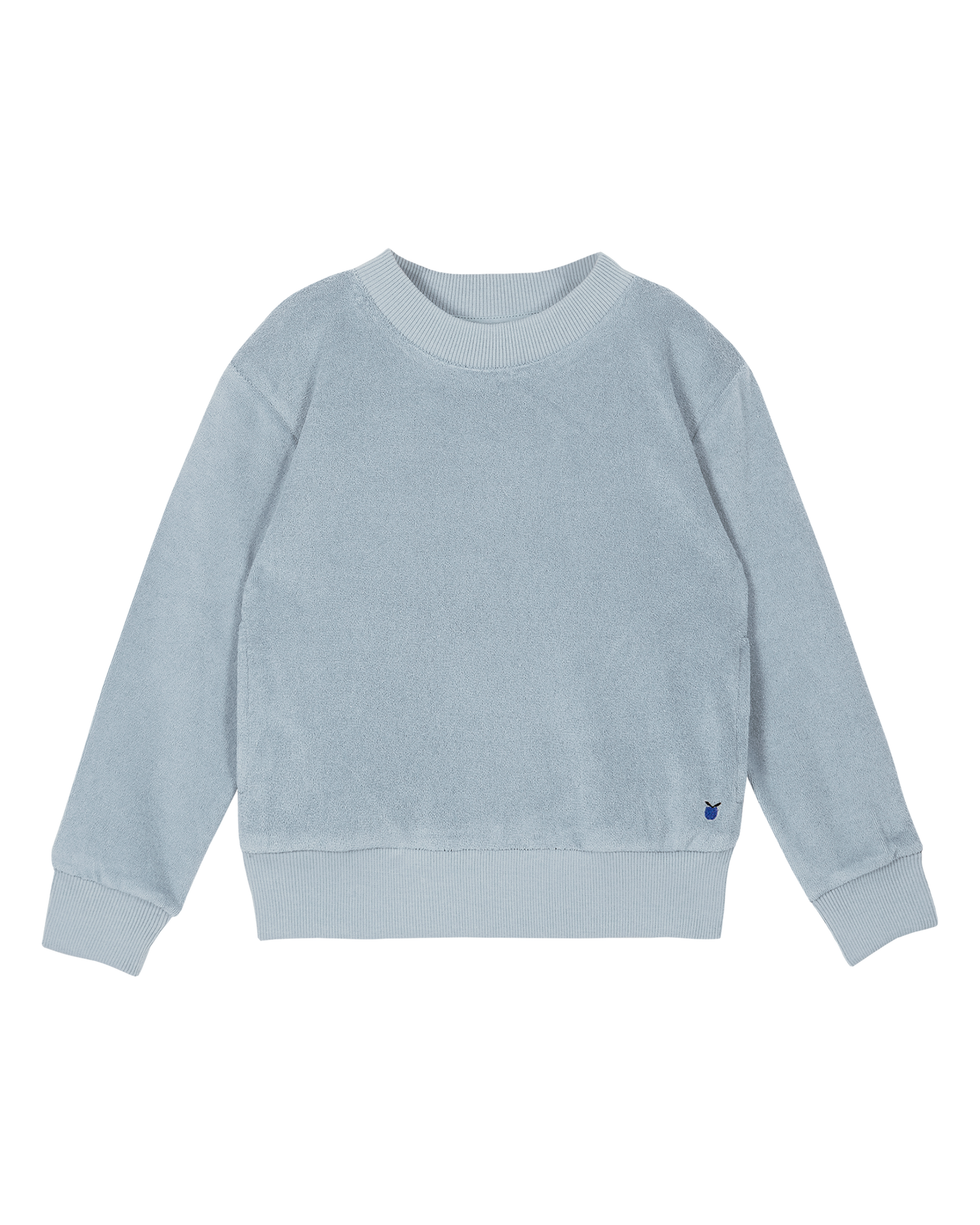 Sweatshirt éponge brume