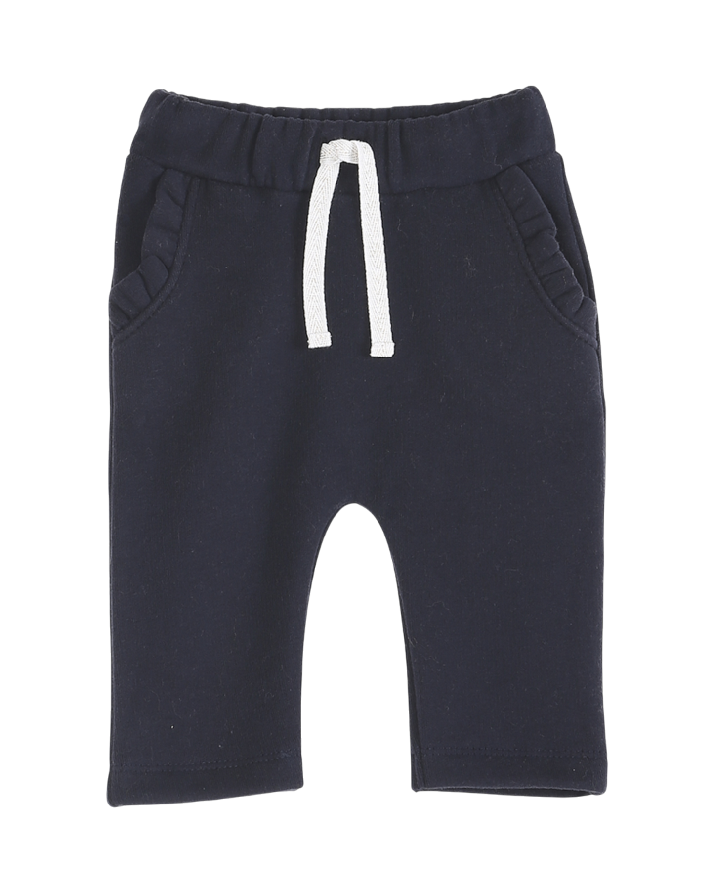 Jogger bébé coton bio molletonné bitume