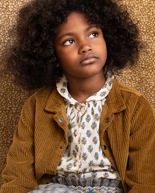 surchemise en velours écorce