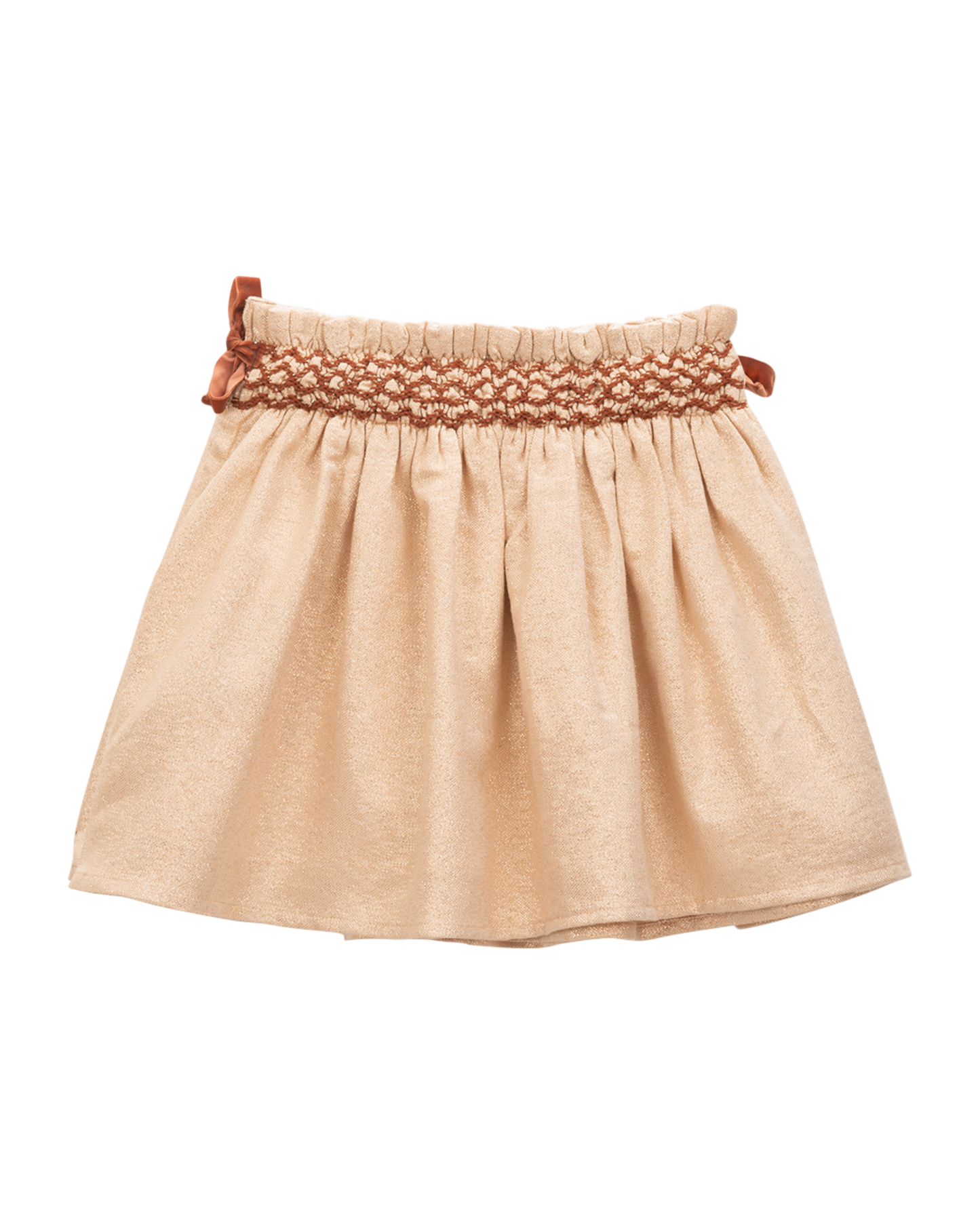 Exclusivité - Jupe Lurex beige Fille