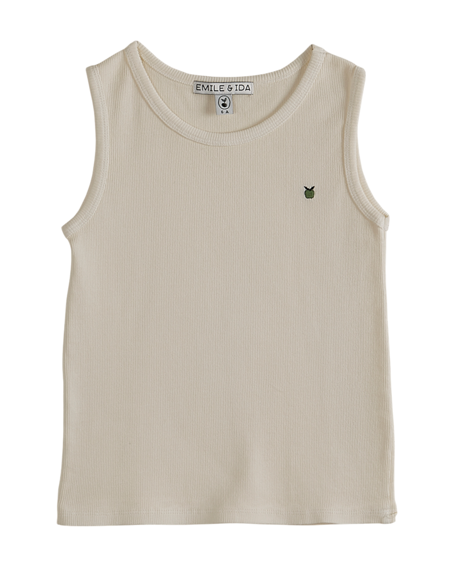 Débardeur coton bio blanc