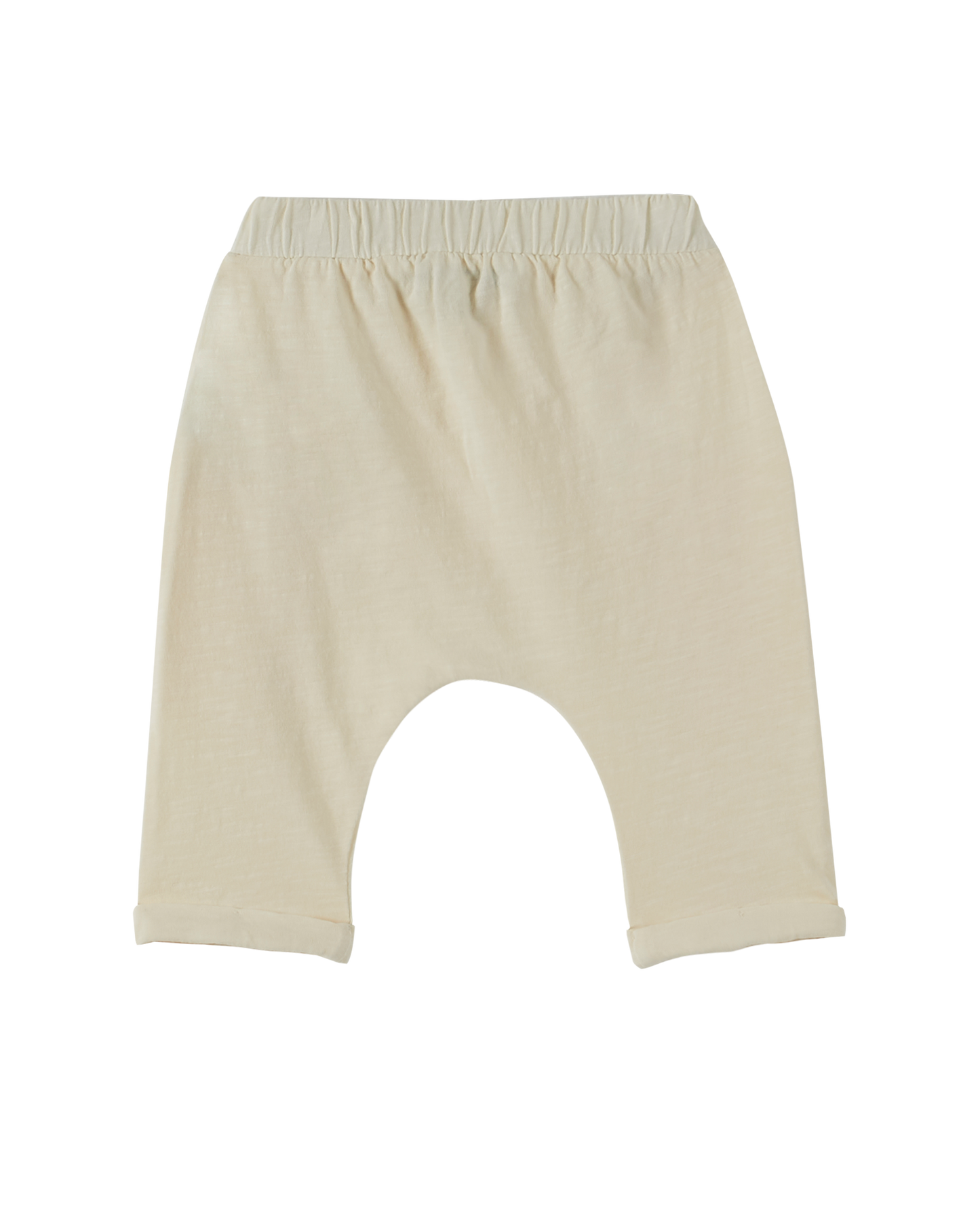 Pantalon bi matière porcelaine