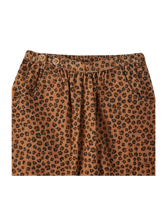 Sarouel léopard caramel