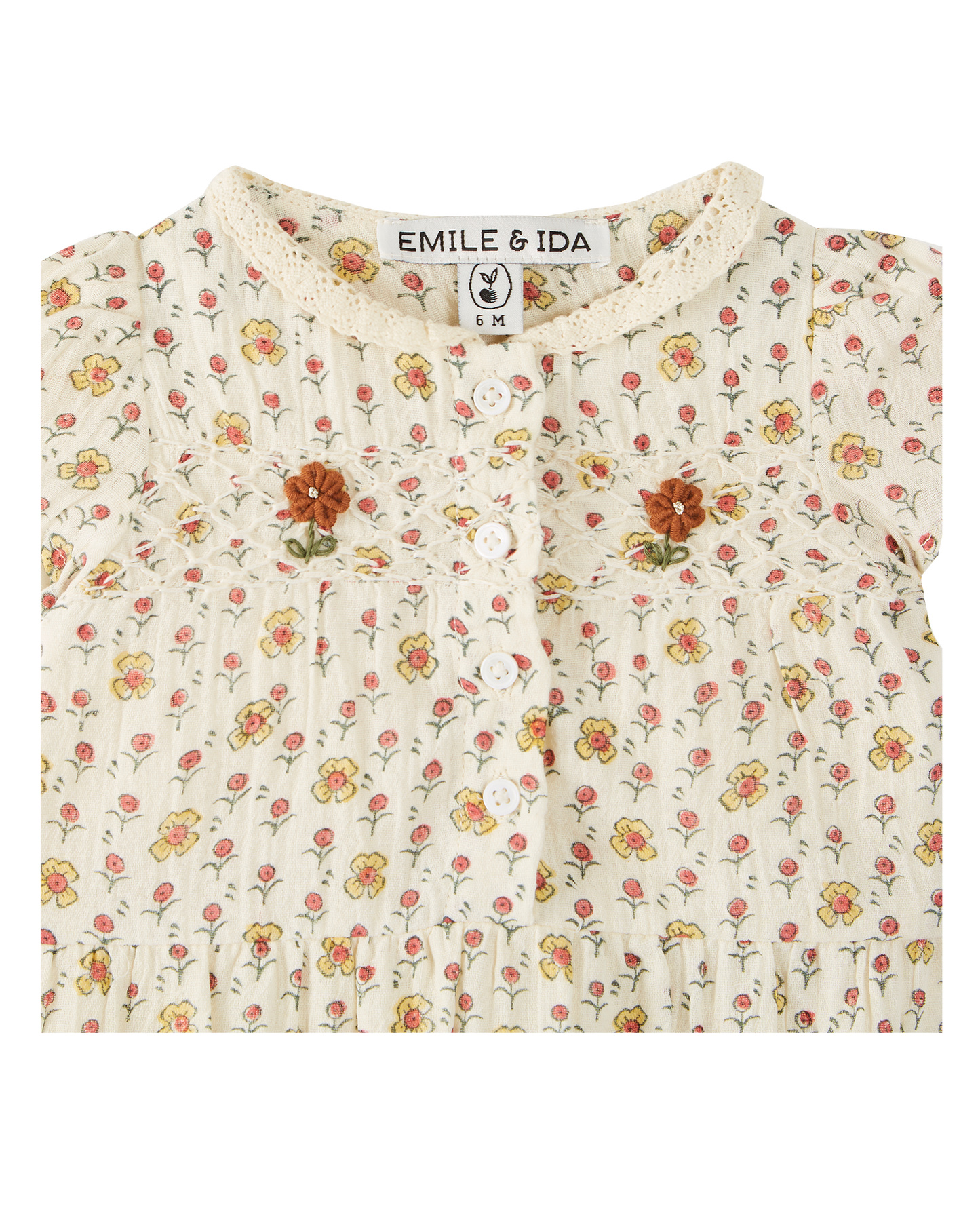 Combibloomer coton écru Daisy
