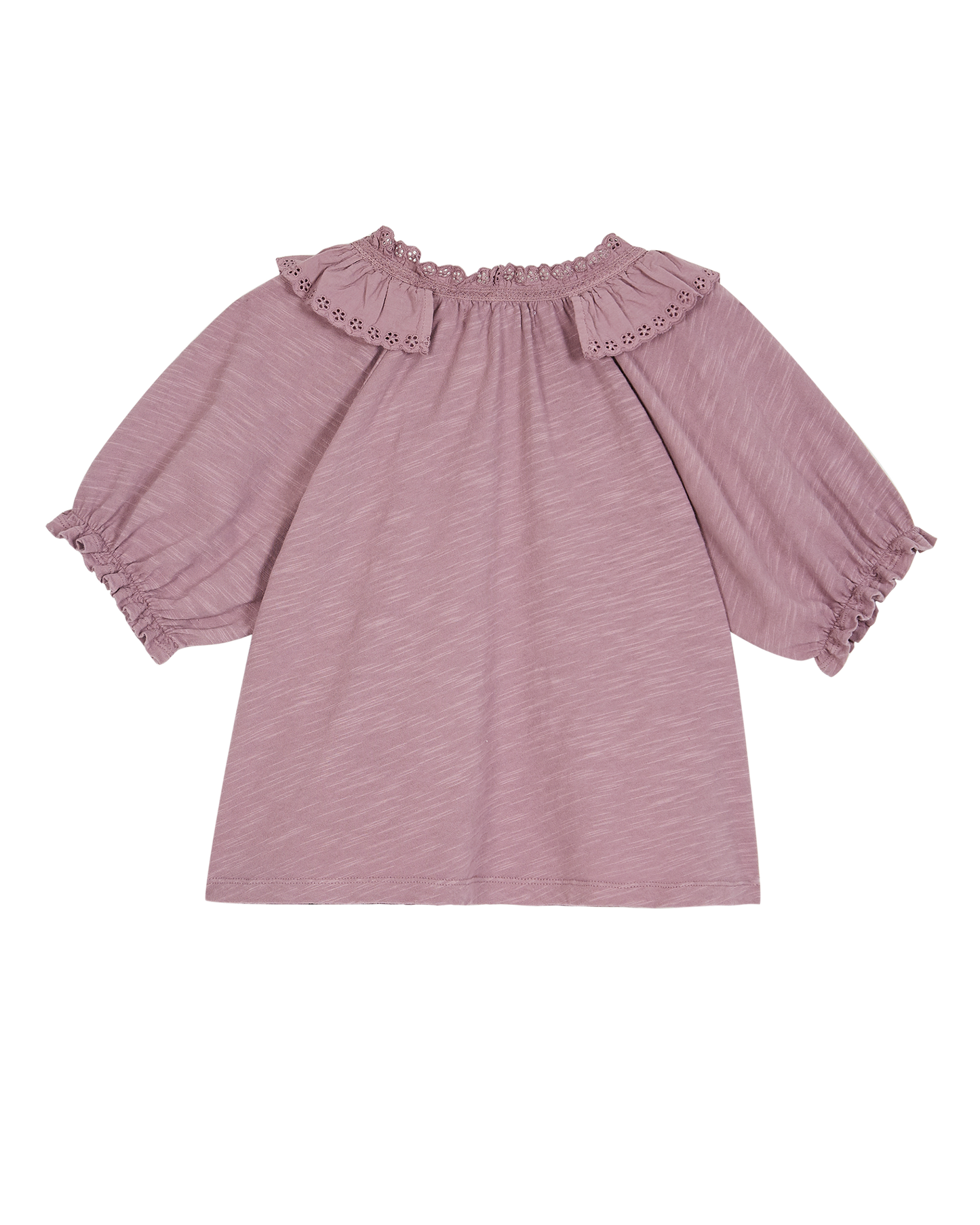 Blouse coton bio violine