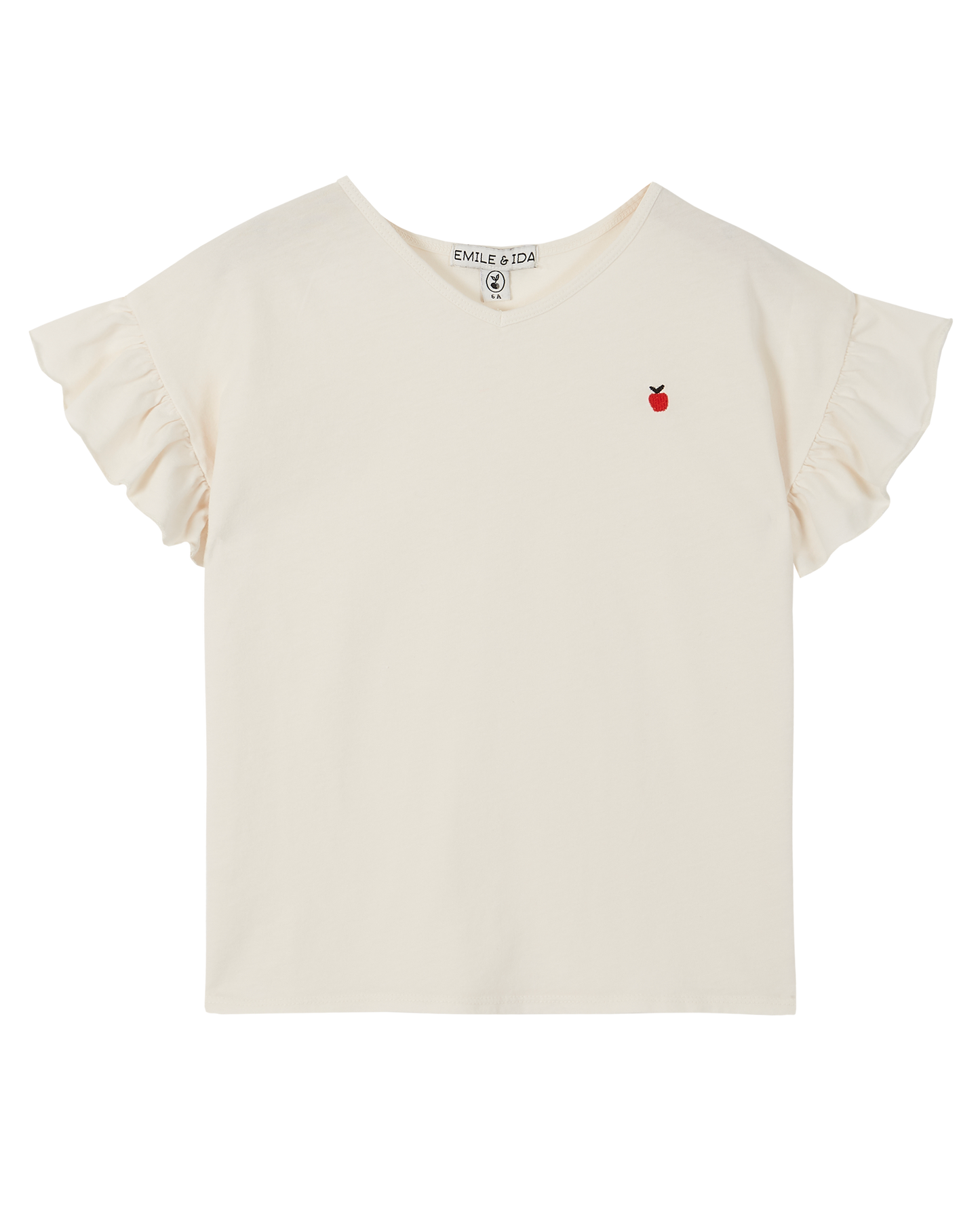 Tee-shirt coton bio écru