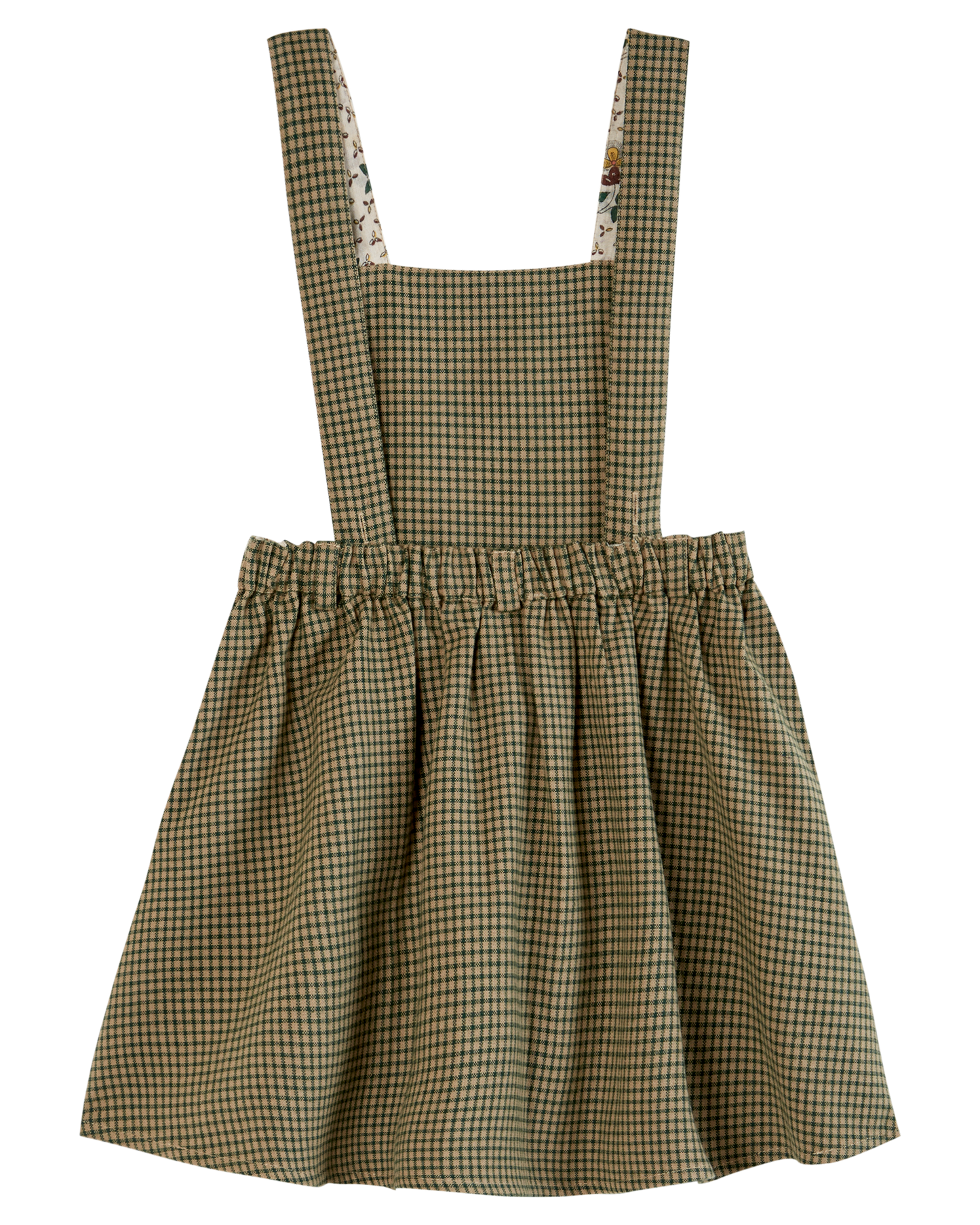 Robe salopette denise vert