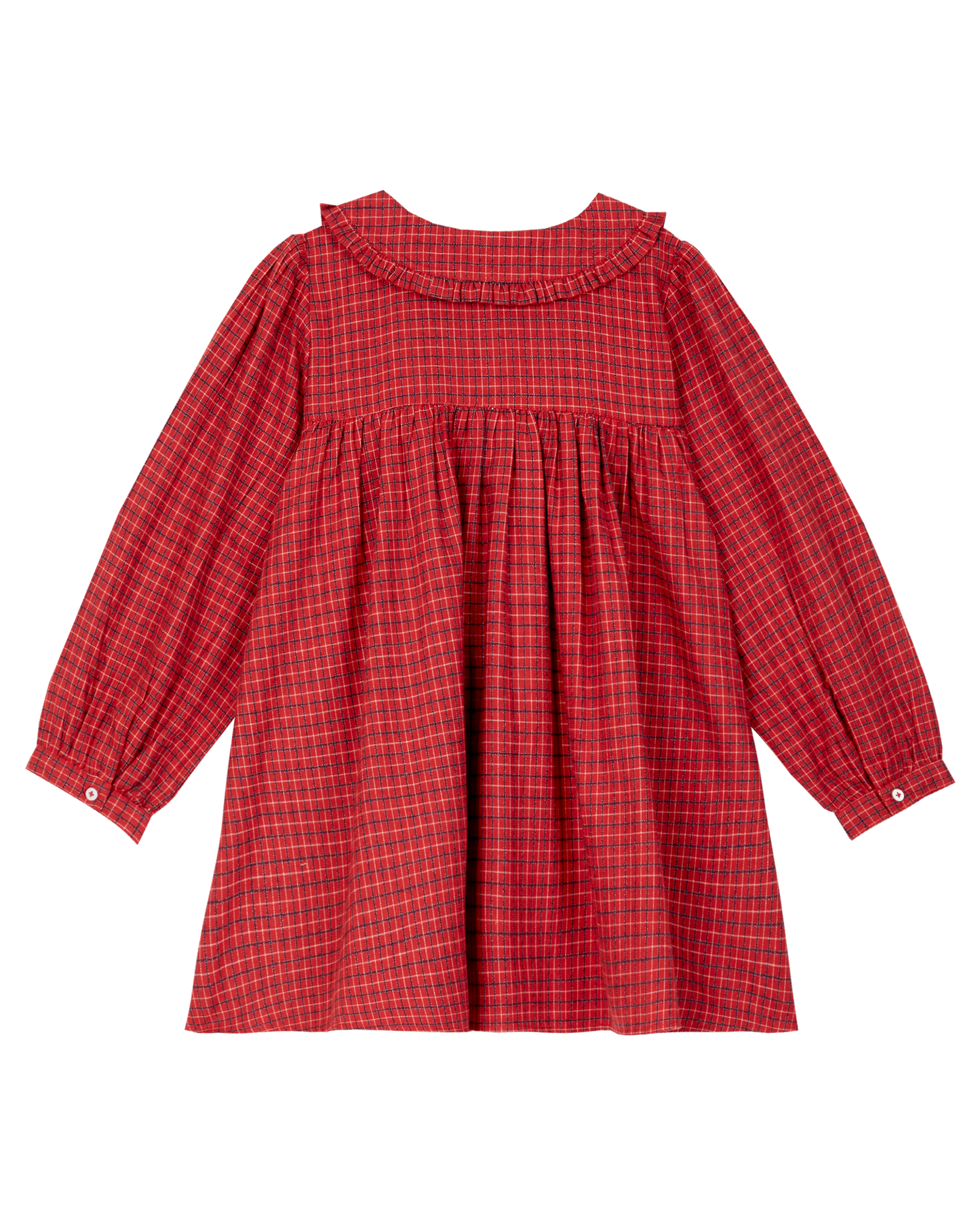 Robe écossais rouge
